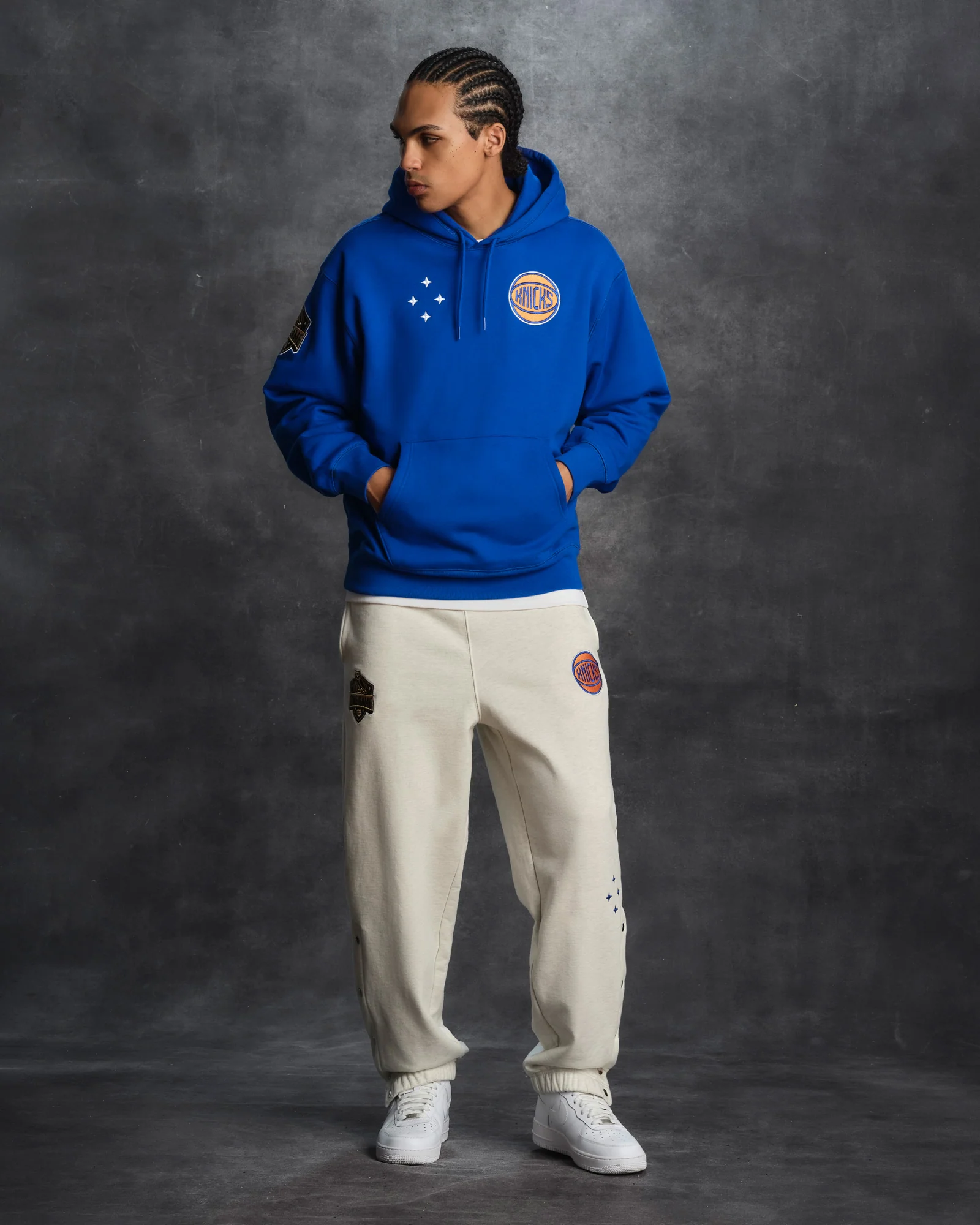 NBA New York Knicks Hoodie - Blue - Image 4
