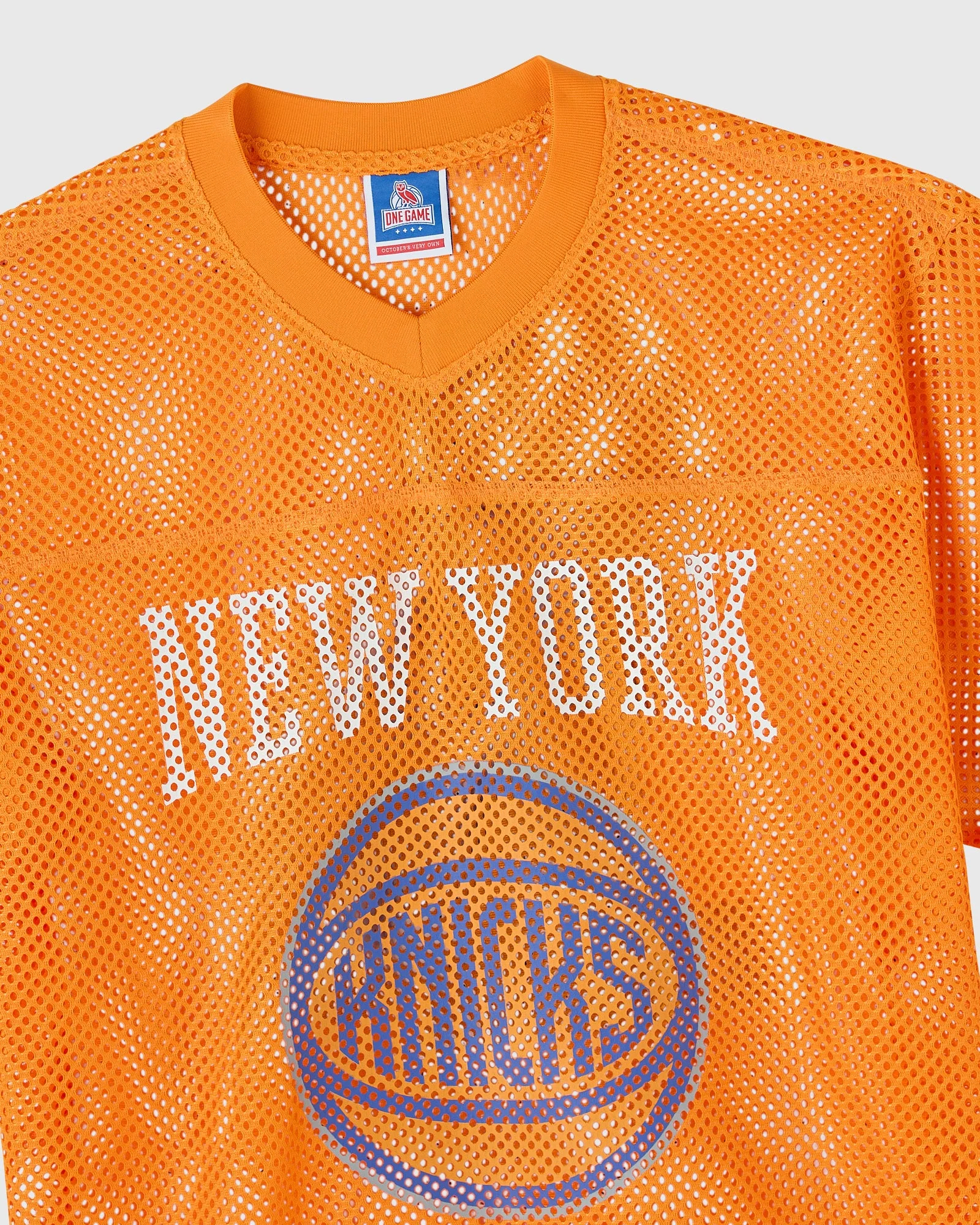 NBA New York Knicks Mesh Jersey - Orange - Image 7