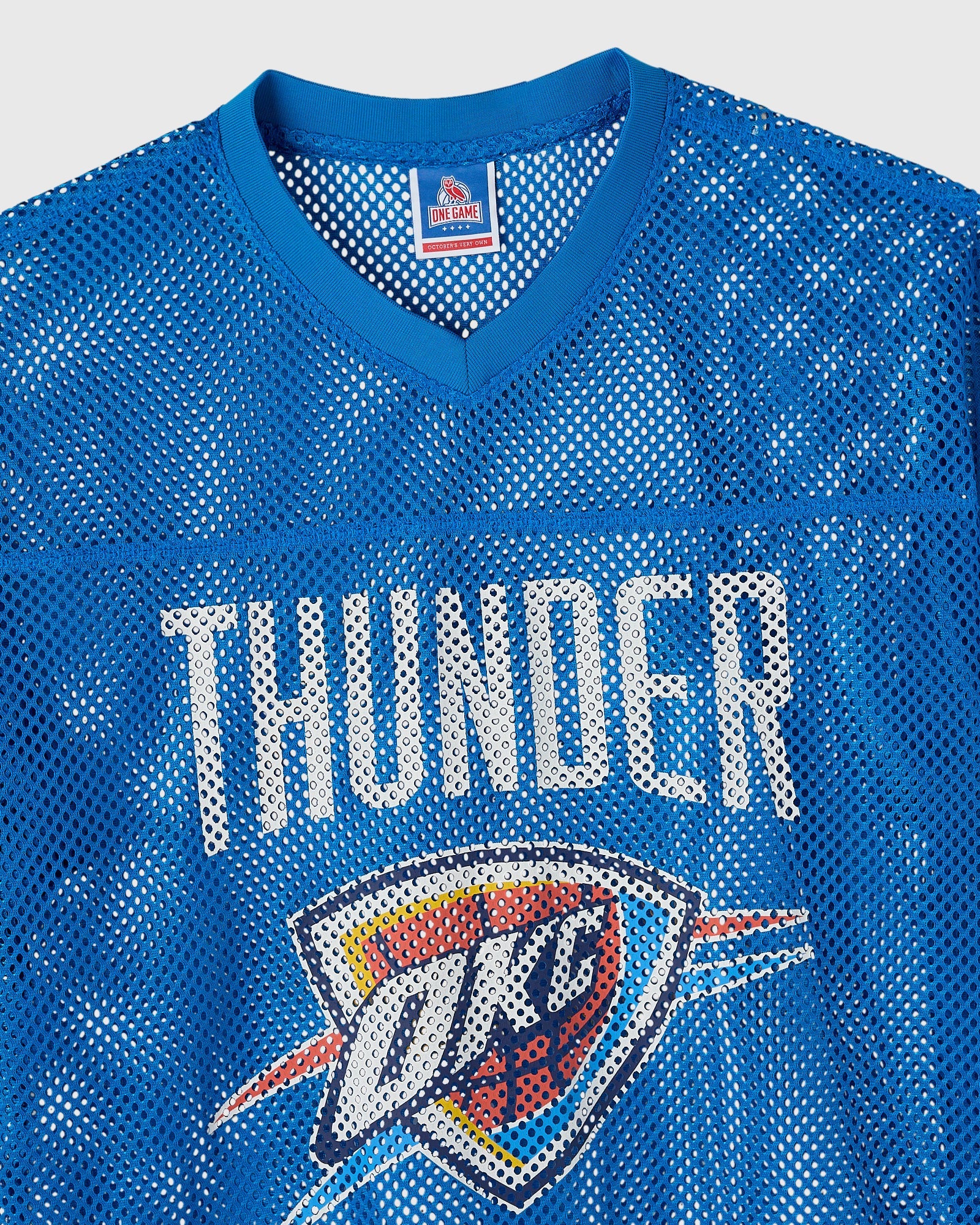 NBA Oklahoma City Thunder Mesh Jersey - Blue - Image 7