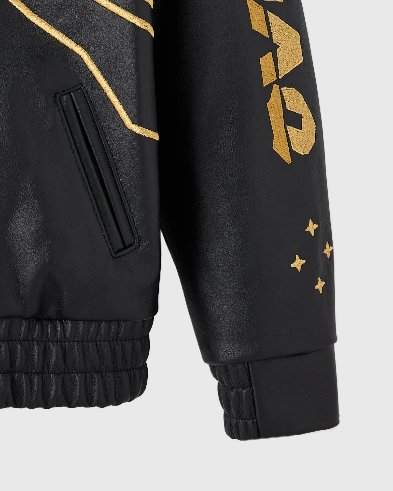 NBA One Game International Varsity Jacket - Black - Image 7