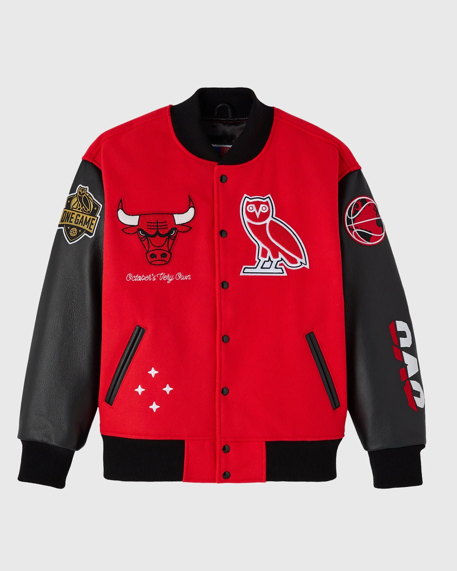 NBA Chicago Bulls Varsity Jacket - Red