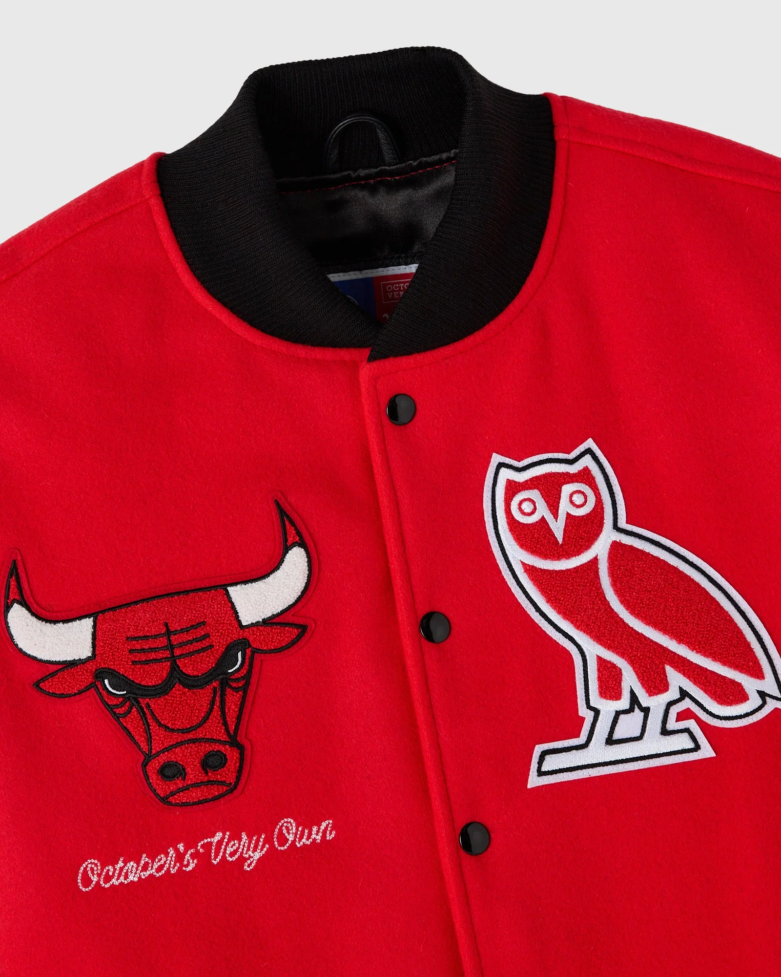 NBA Chicago Bulls Varsity Jacket - Red - Image 7