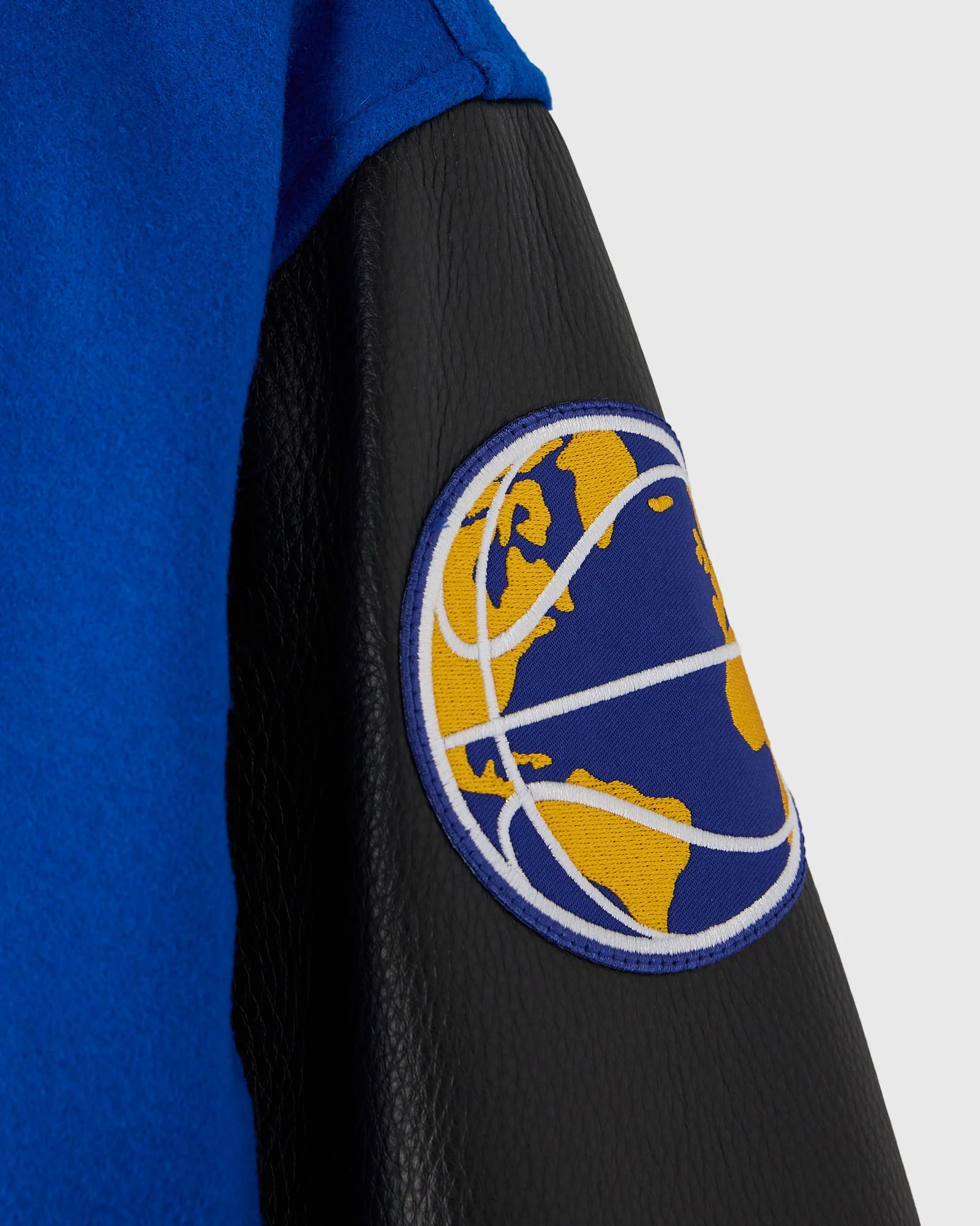 NBA Golden State Warriors Varsity Jacket - Blue - Image 5