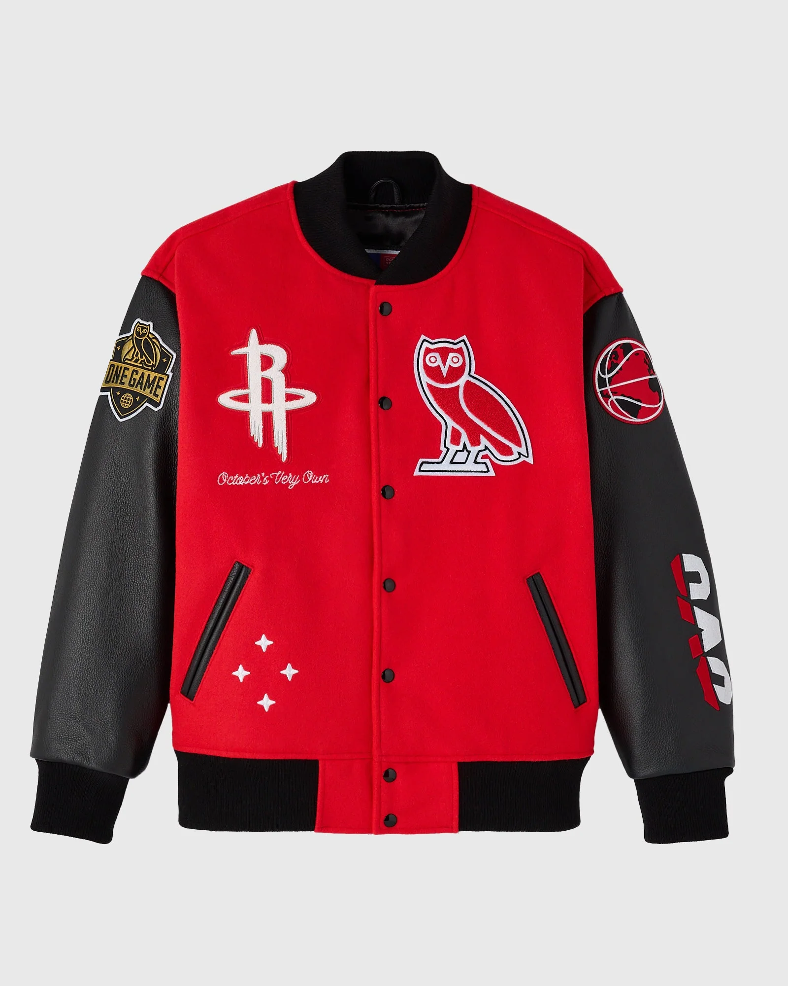 NBA Houston Rockets Varsity Jacket - Red