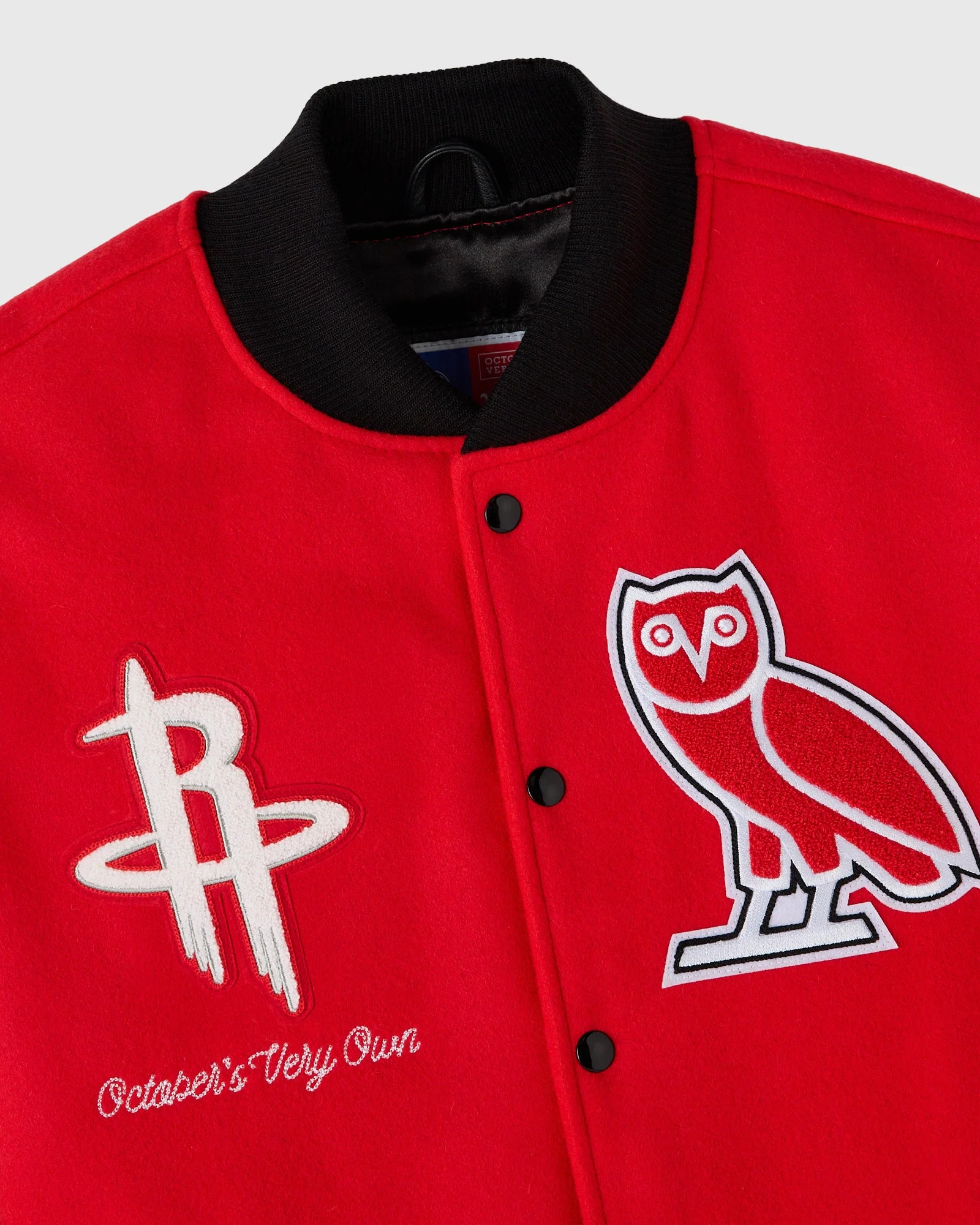 NBA Houston Rockets Varsity Jacket - Red - Image 7
