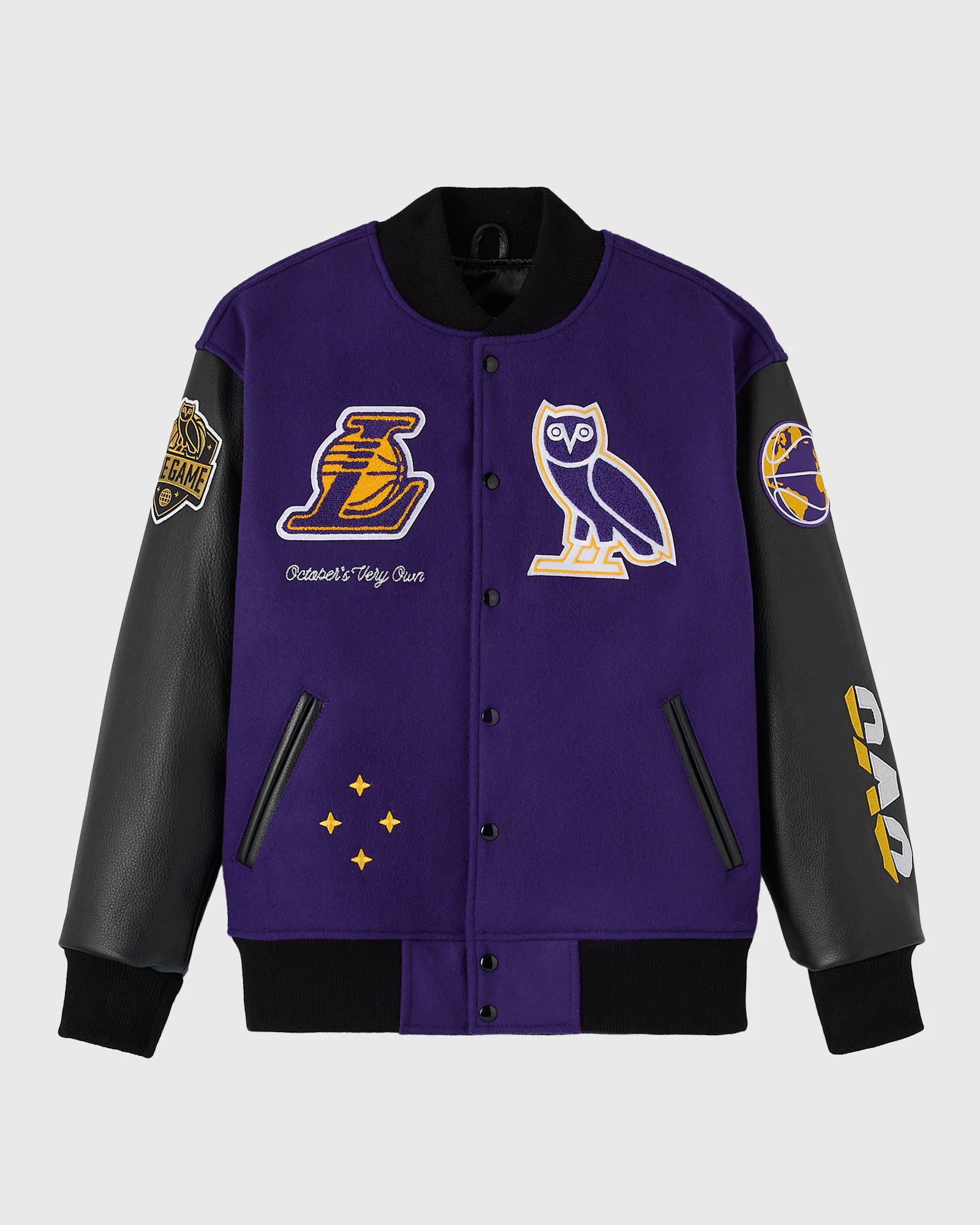 NBA Los Angeles Lakers Varsity Jacket - Purple