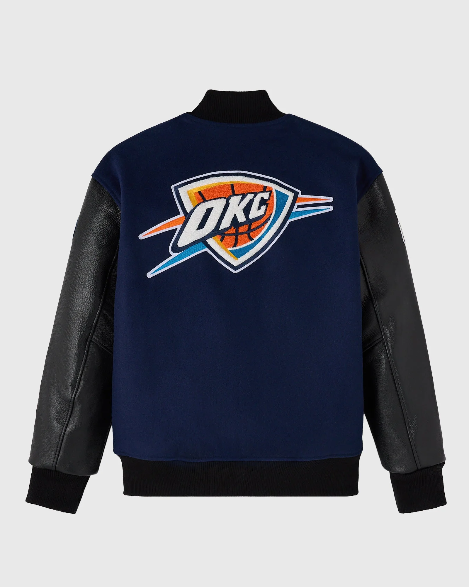NBA Oklahoma City Thunder Varsity Jacket - Navy - Image 6