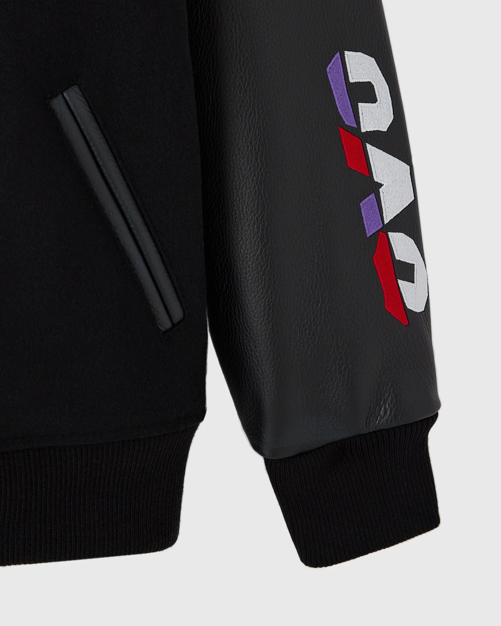 NBA Toronto Raptors Varsity Jacket - Black - Image 8