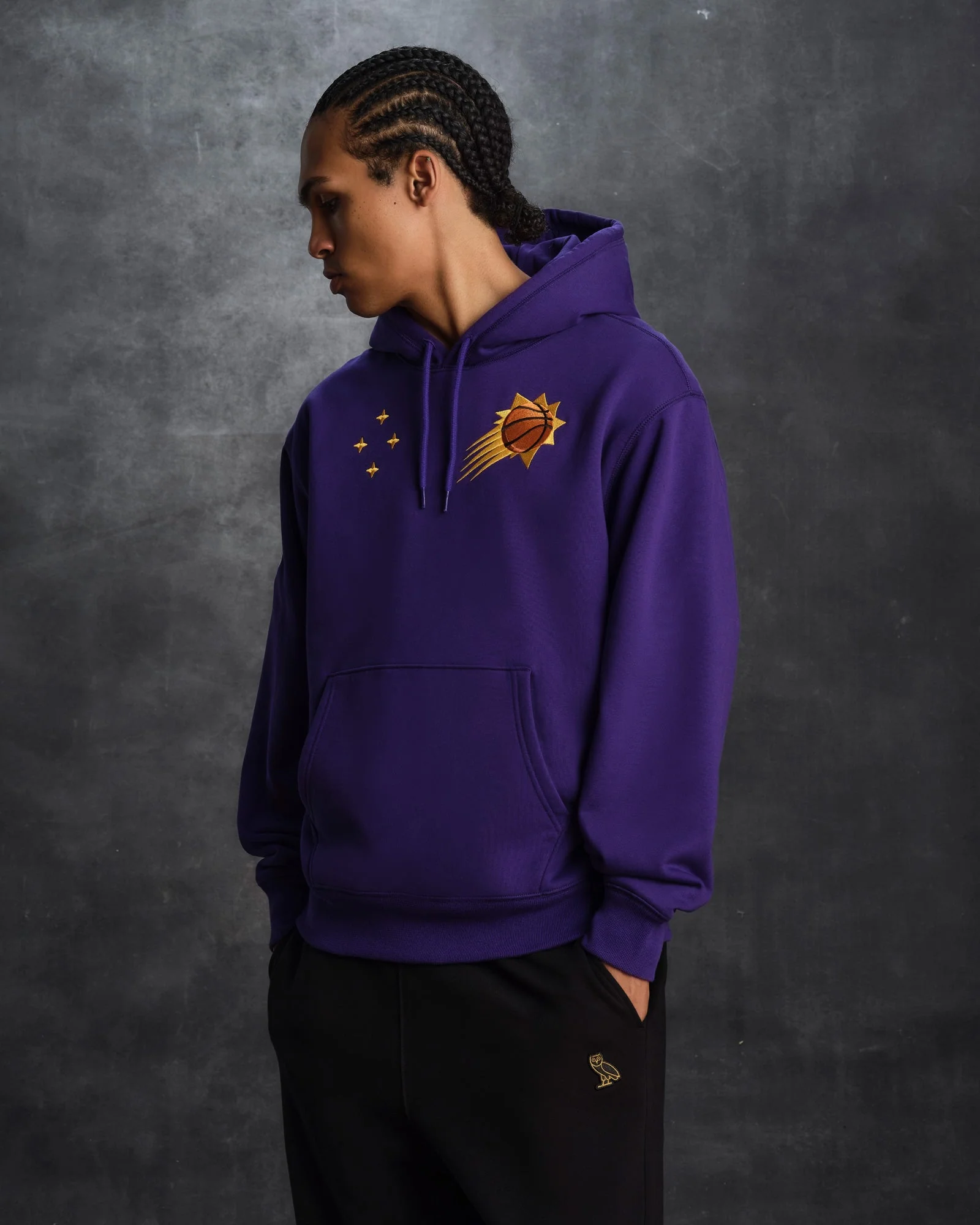 NBA Phoenix Suns Hoodie - Purple - Image 2
