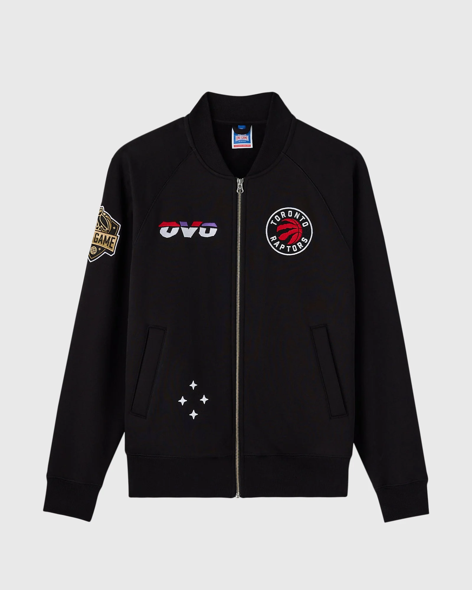 NBA Toronto Raptors Fleece Jacket - Black