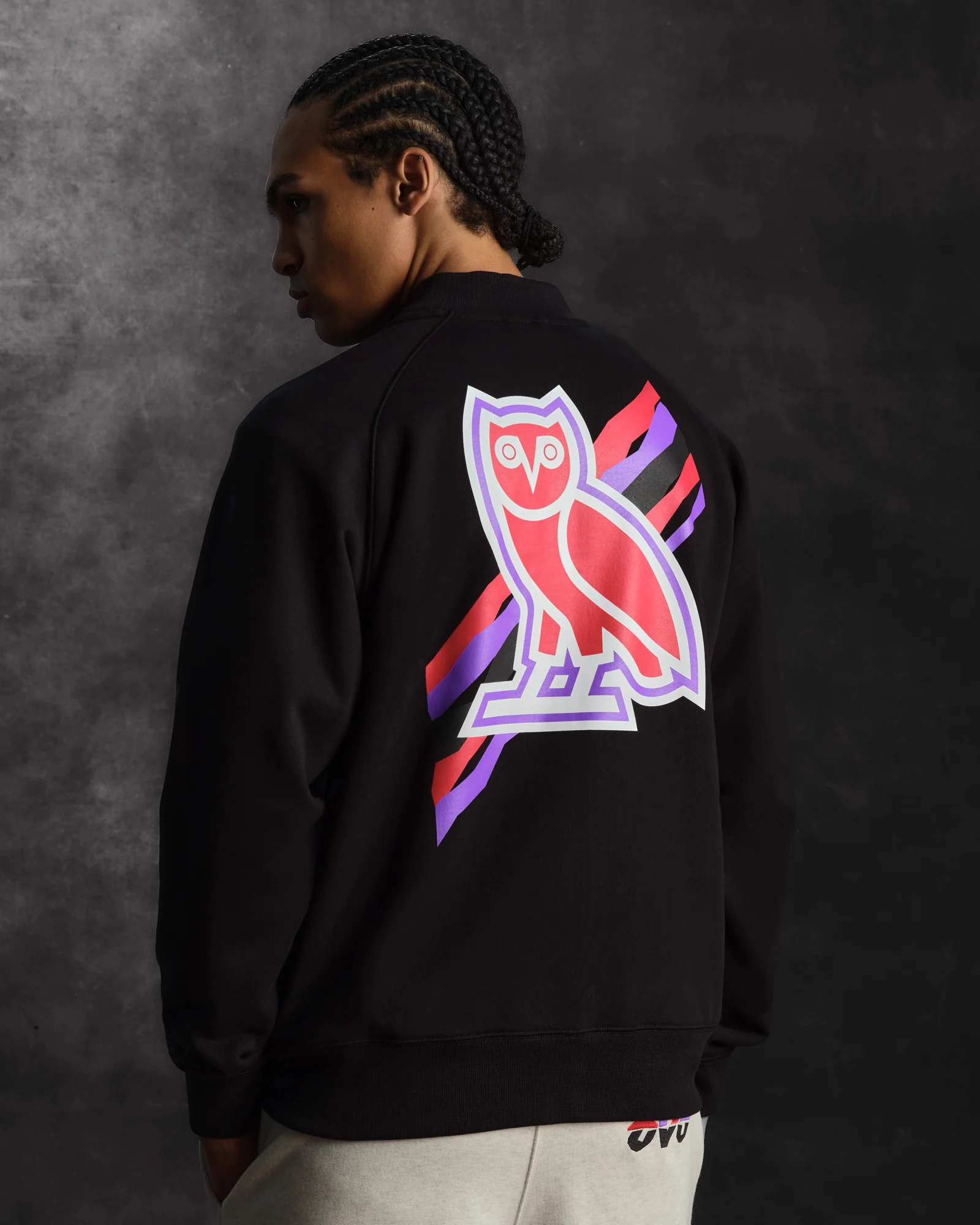 NBA Toronto Raptors Fleece Jacket - Black - Image 3