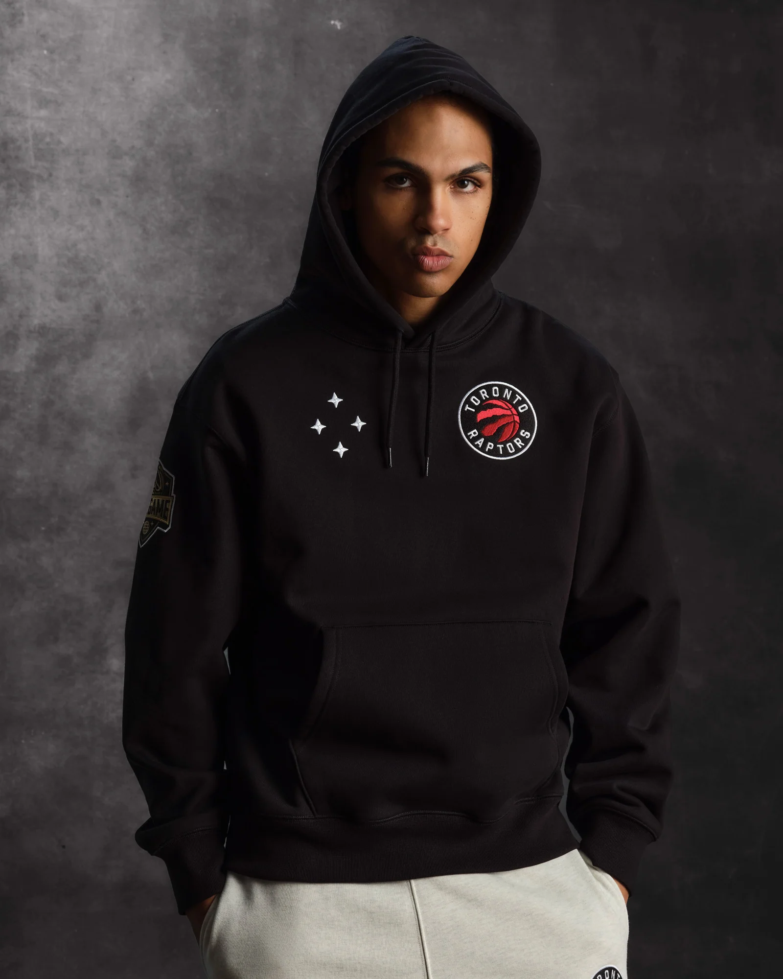 NBA Toronto Raptors Hoodie - Black - Image 3