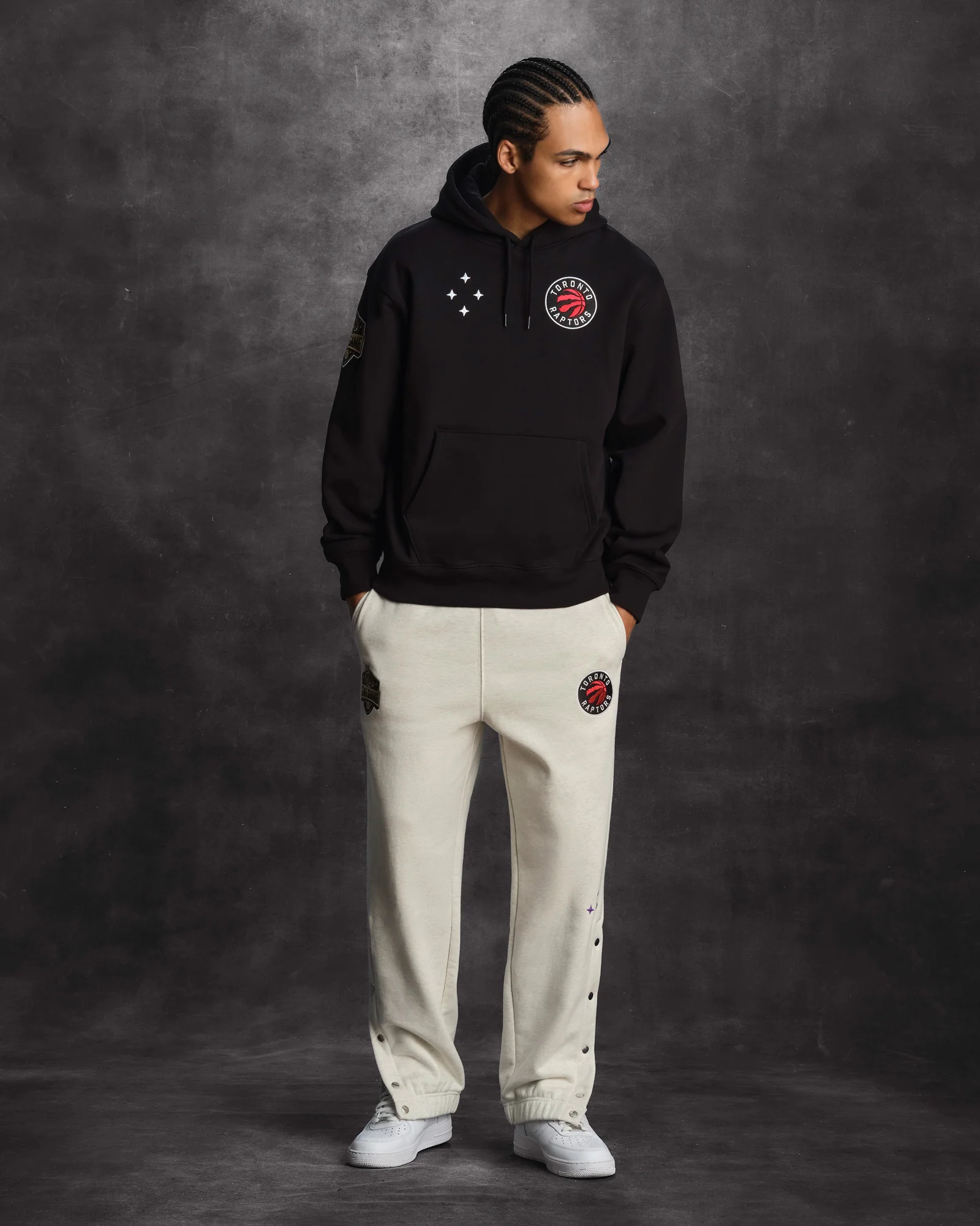 NBA Toronto Raptors Hoodie - Black - Image 5