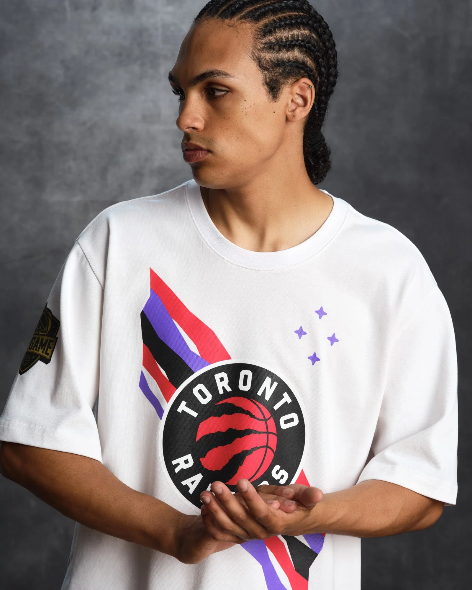 NBA Toronto Raptors Tee - White - Image 2