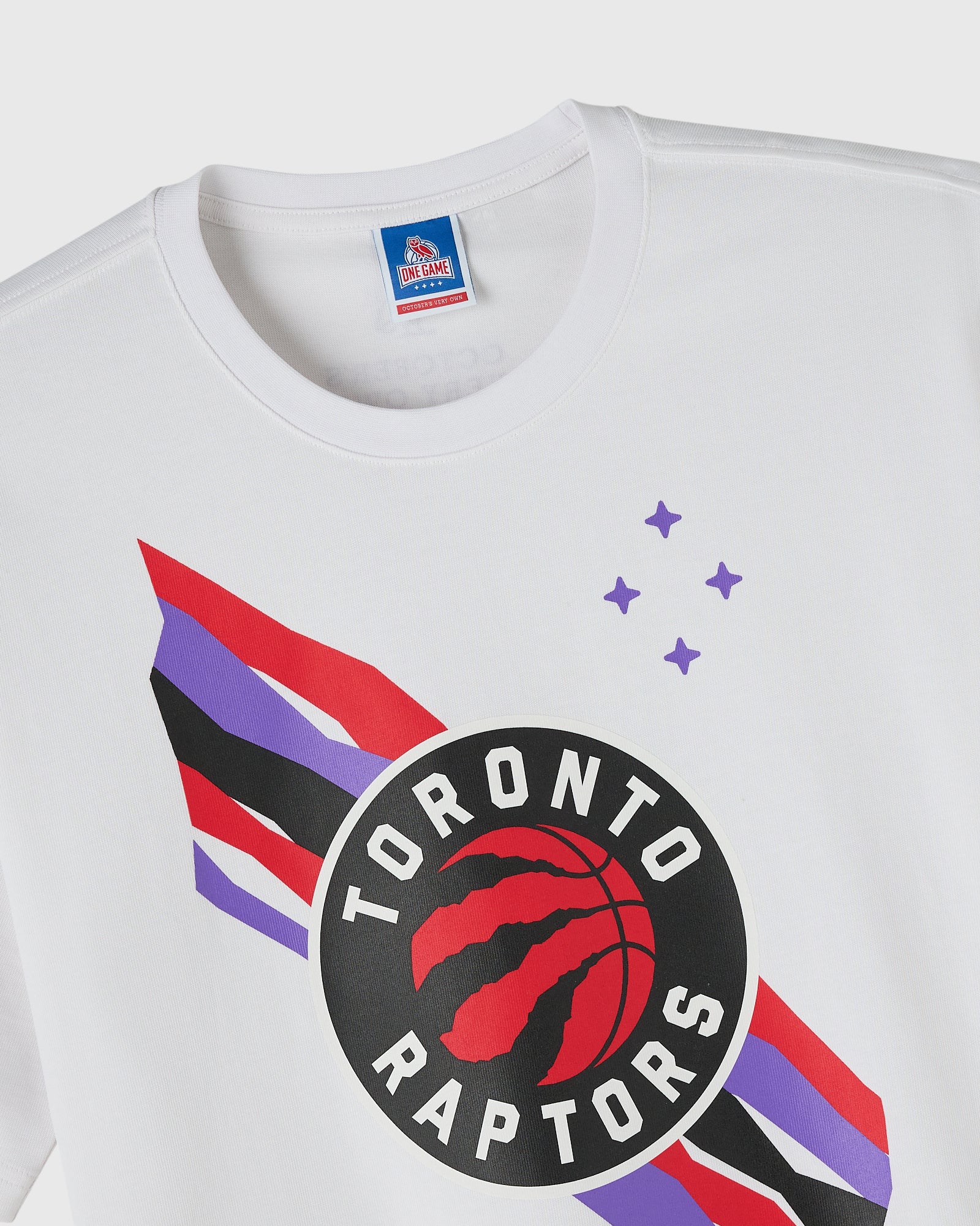 NBA Toronto Raptors Tee - White - Image 3