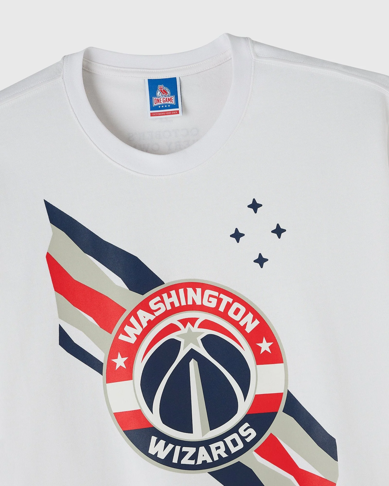 NBA Washington Wizards Tee - White - Image 3