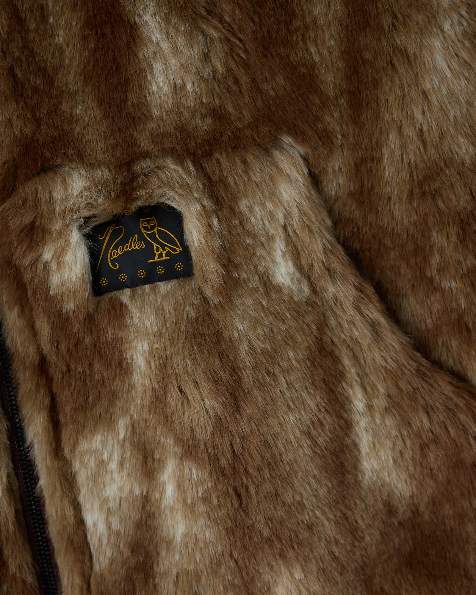 NEEDLES Faux Fur Work Bomber - Multi - Image 6