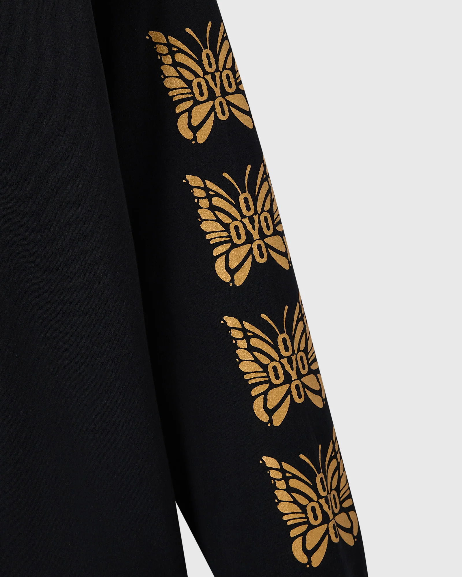 NEEDLES Papillon Long-Sleeve Tee - Black - Image 3