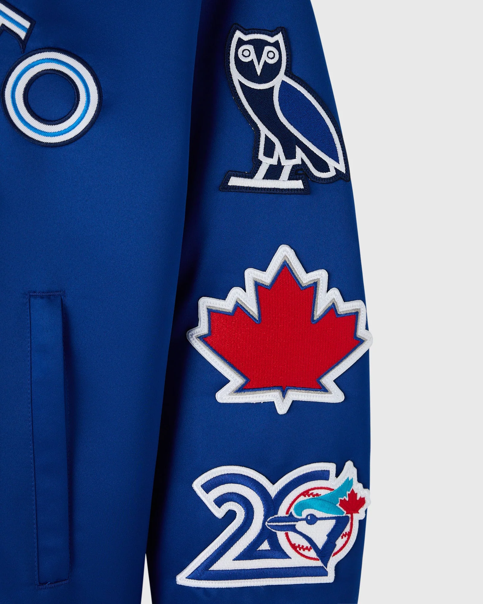 New Era MLB Toronto Blue Jays Varsity Jacket - Blue - Image 8