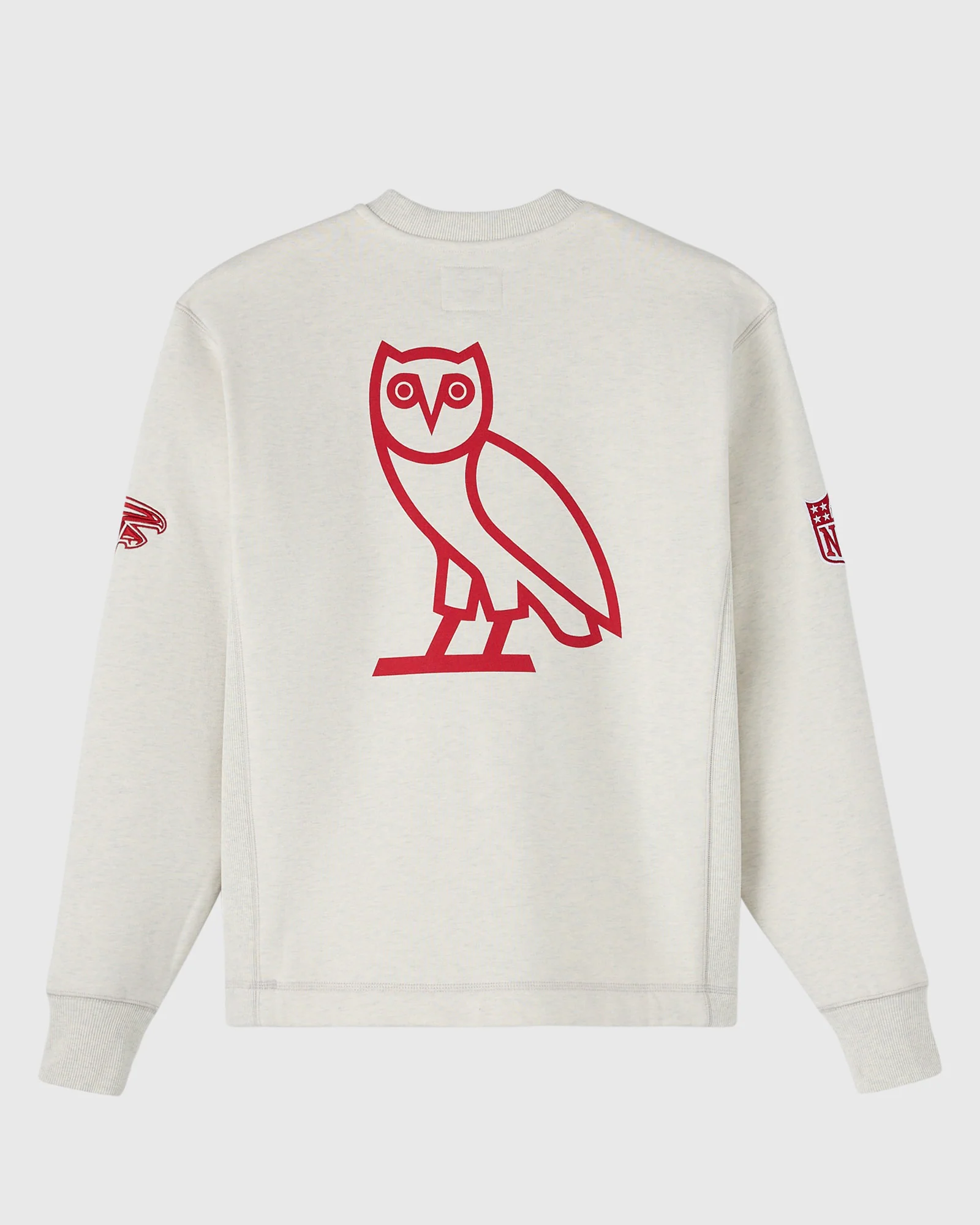 NFL Atlanta Falcons Crewneck - Ash Heather Grey - Image 2