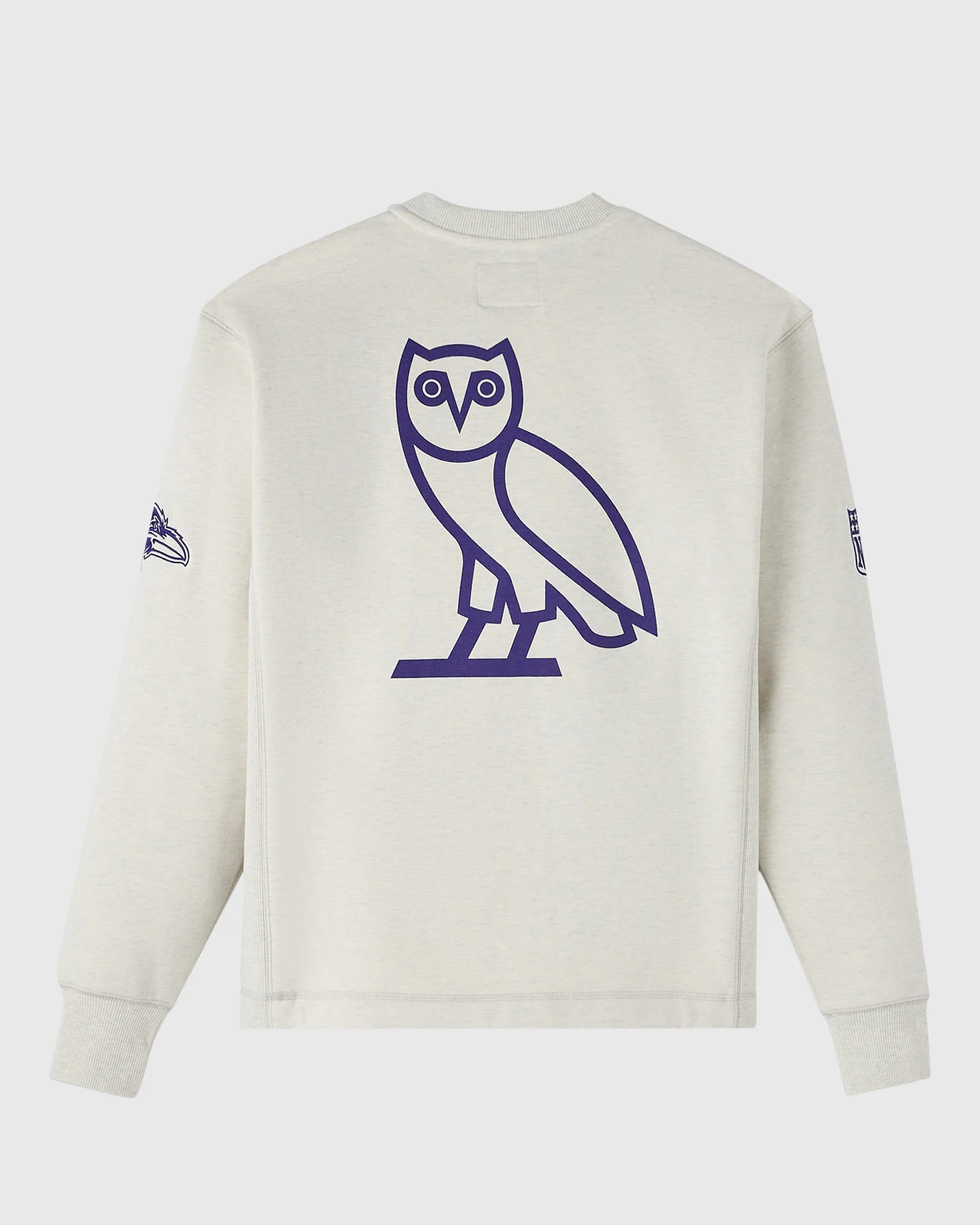 NFL Baltimore Ravens Crewneck - Ash Heather Grey - Image 2