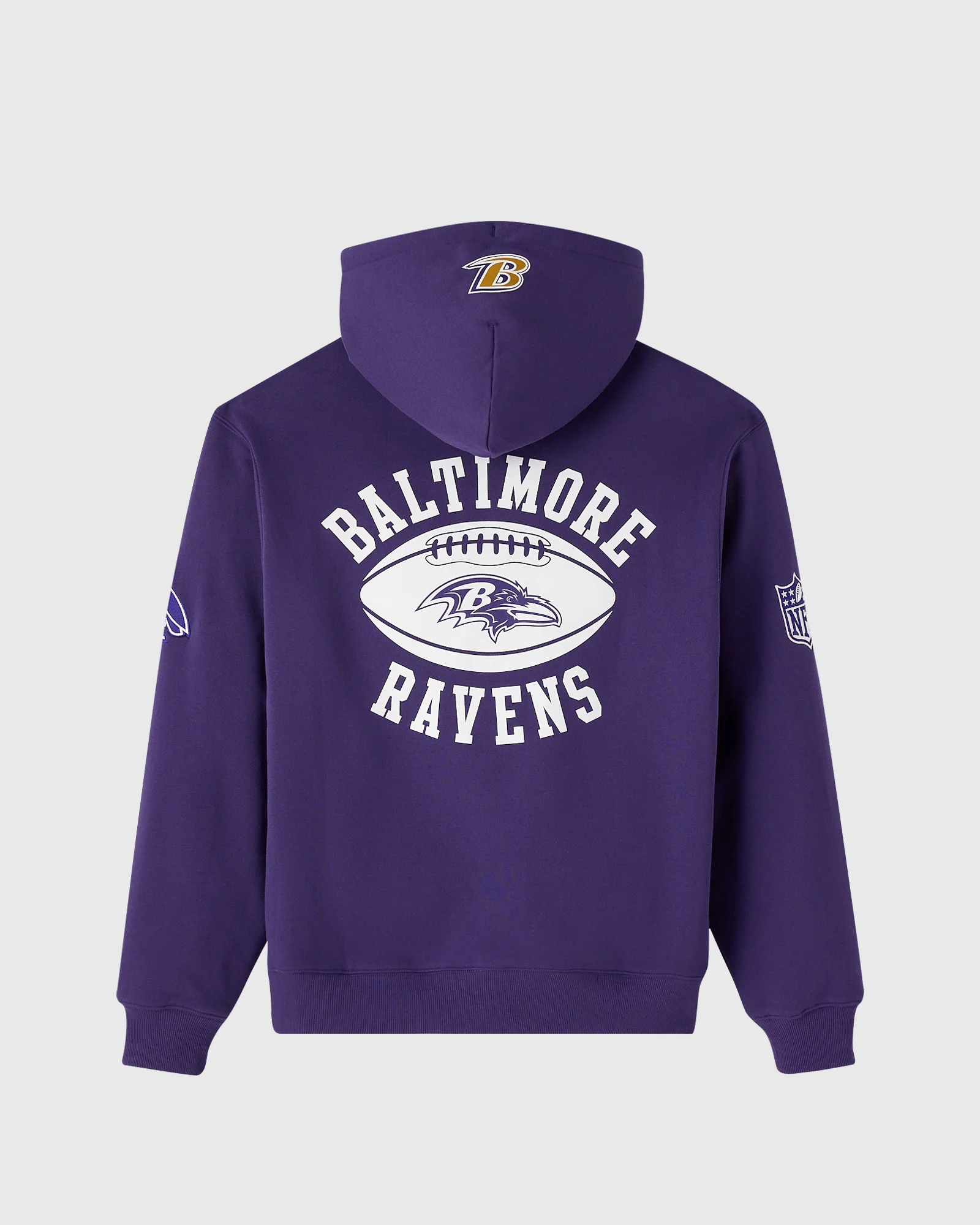 NFL Baltimore Ravens Waffle Lined Hoodie - Purple - Image 2