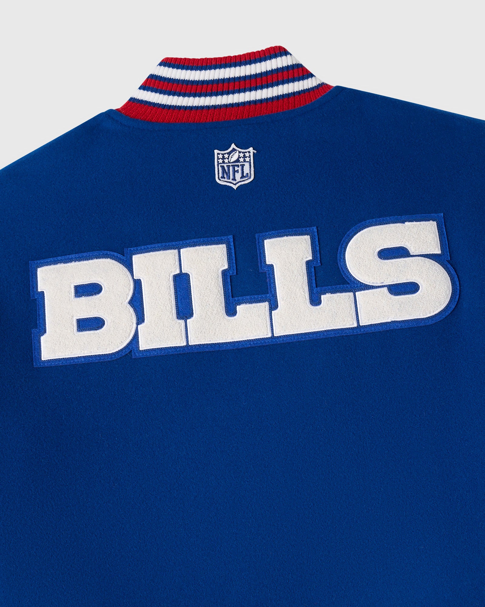 NFL Buffalo Bills Varsity Jacket - Blue - Image 6