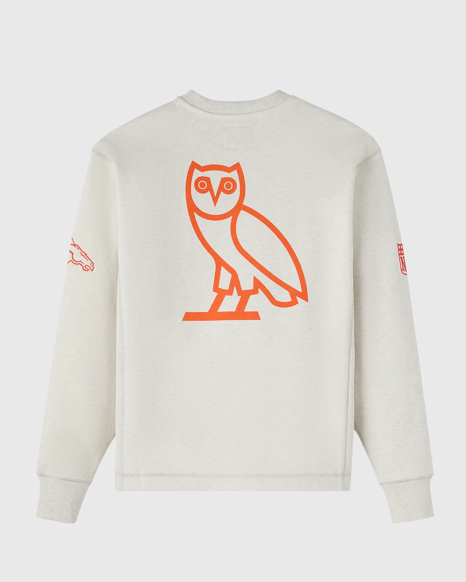 NFL Denver Broncos Crewneck - Ash Heather Grey - Image 2