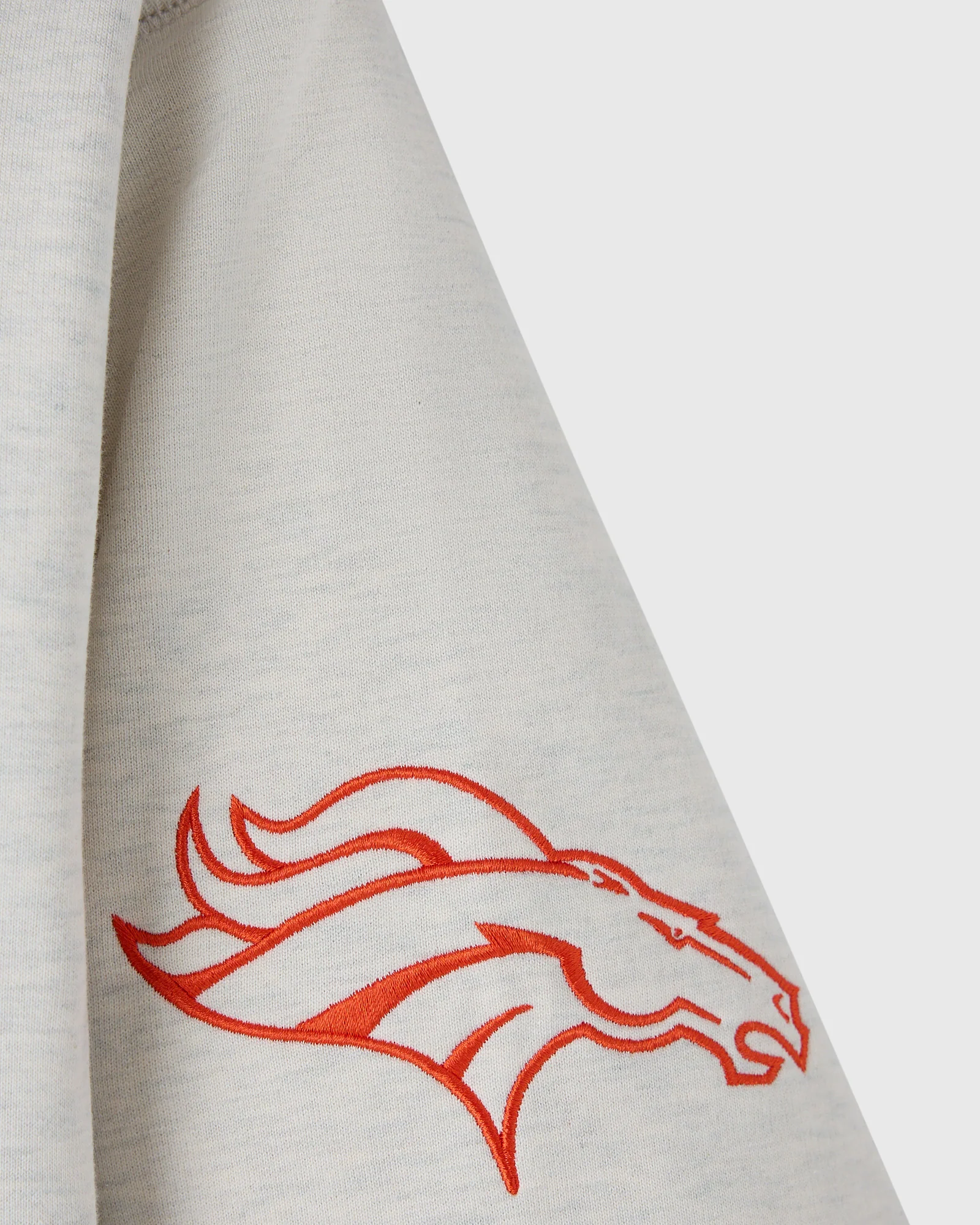NFL Denver Broncos Crewneck - Ash Heather Grey - Image 5