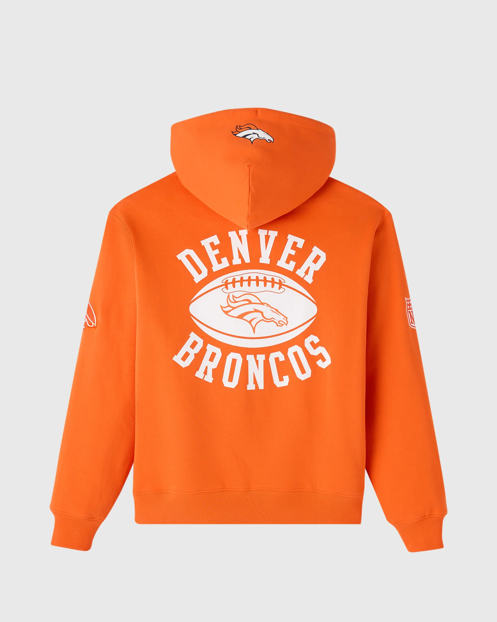 NFL Denver Broncos Waffle Lined Hoodie - Orange - Image 2