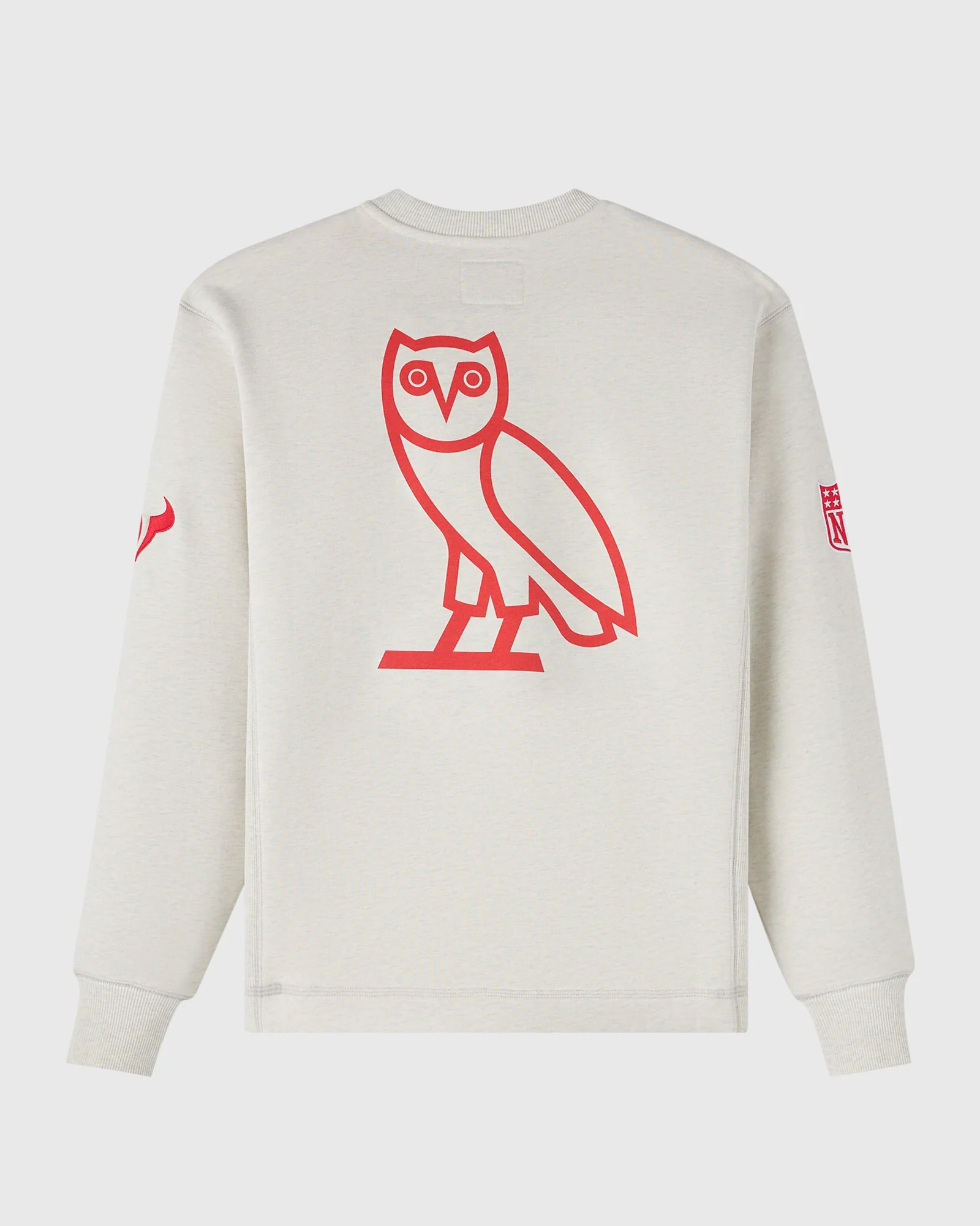 NFL Houston Texans Crewneck - Ash Heather Grey - Image 2