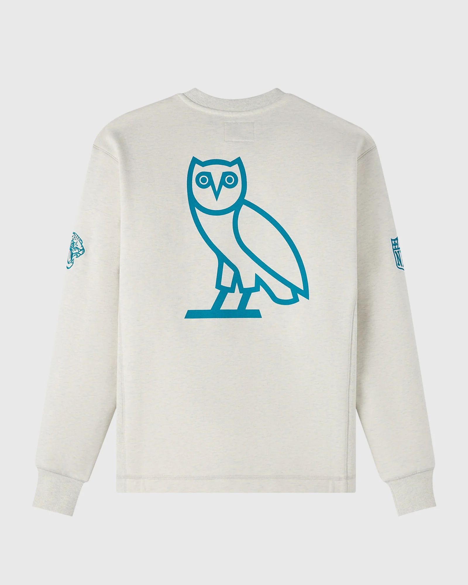 NFL Jacksonville Jaguars Crewneck - Ash Heather Grey - Image 2