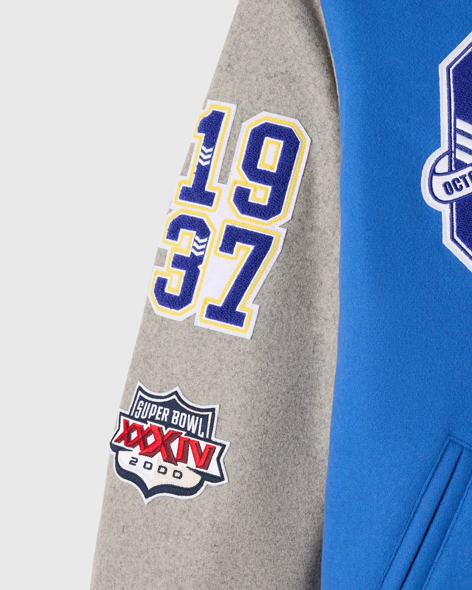 NFL Los Angeles Rams Varsity Jacket - Blue - Image 4
