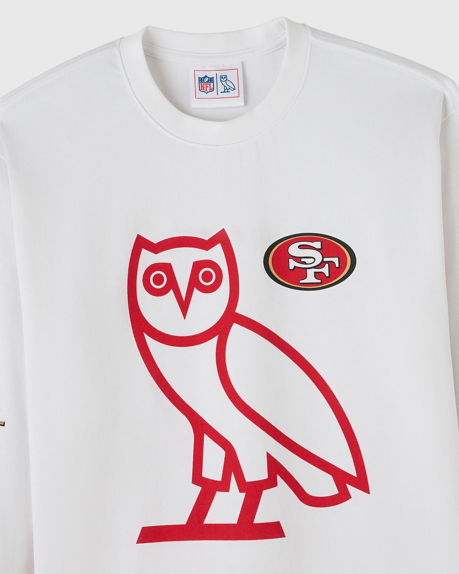 NFL San Francisco 49ers Long-Sleeve Tee - White - Image 3