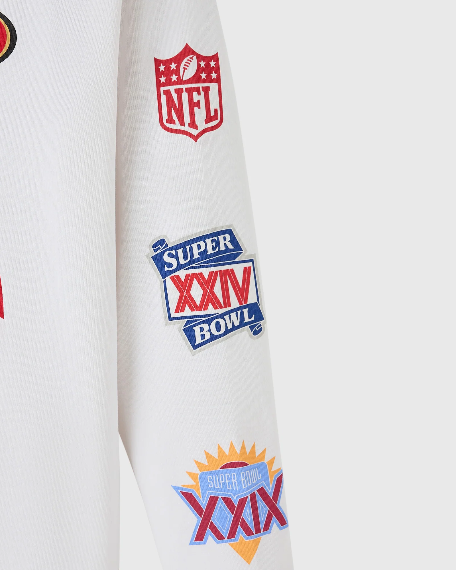 NFL San Francisco 49ers Long-Sleeve Tee - White - Image 4