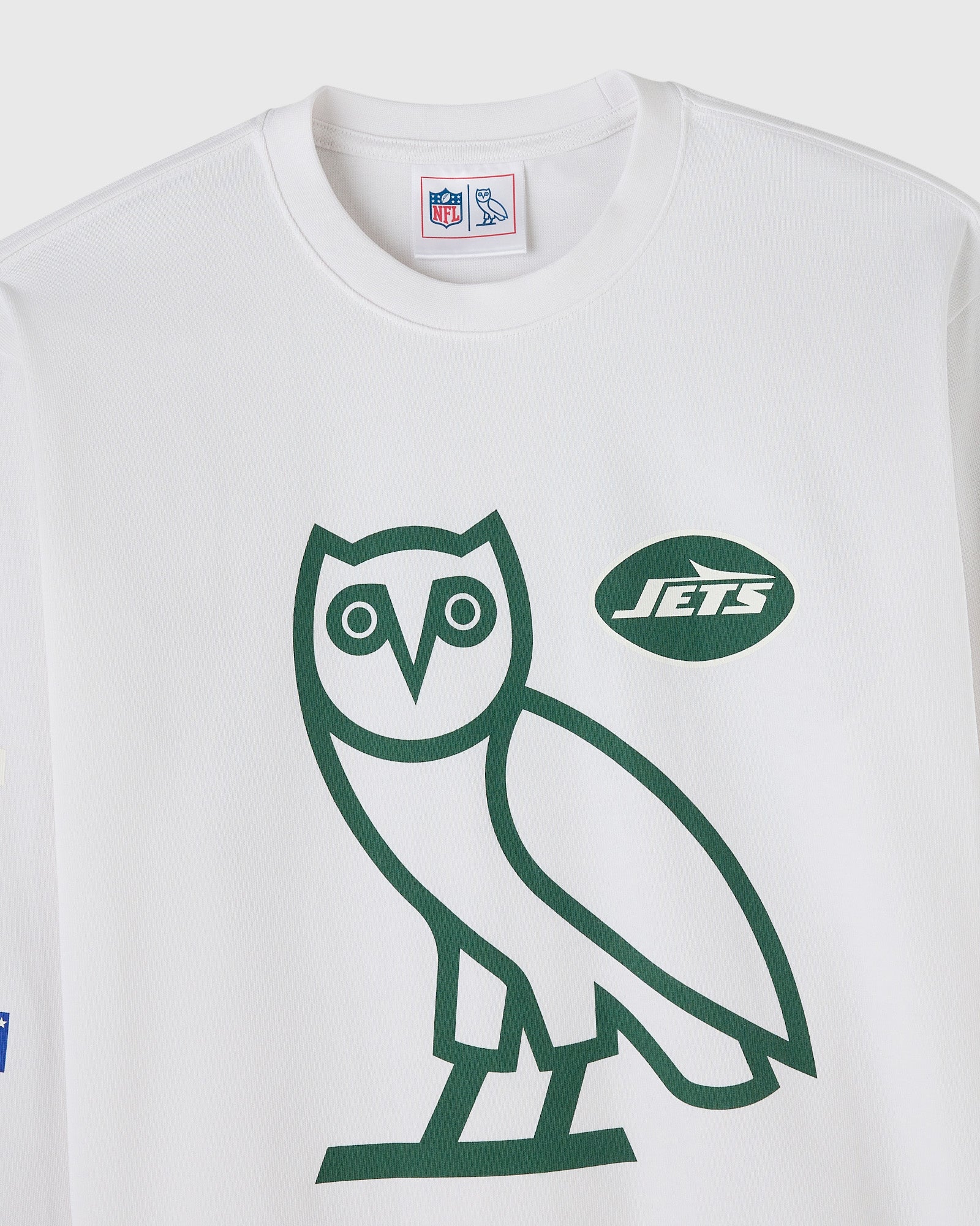 NFL New York Jets Long-Sleeve Tee - White - Image 3