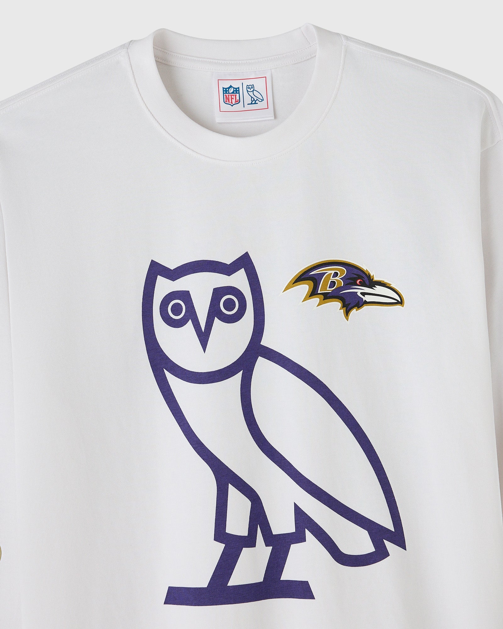 NFL Baltimore Ravens Long-Sleeve Tee - White - Image 3