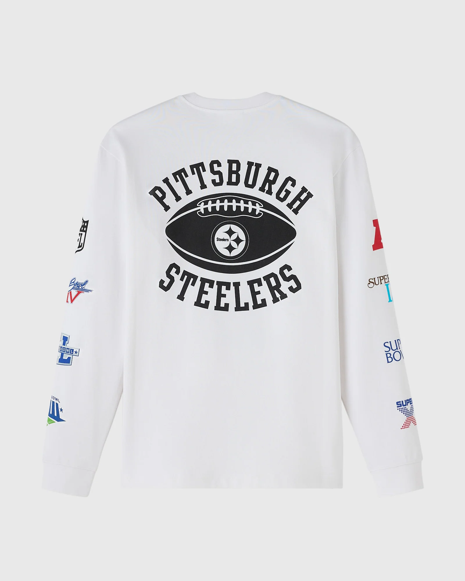 NFL Pittsburgh Steelers Long-Sleeve Tee - White - Image 2