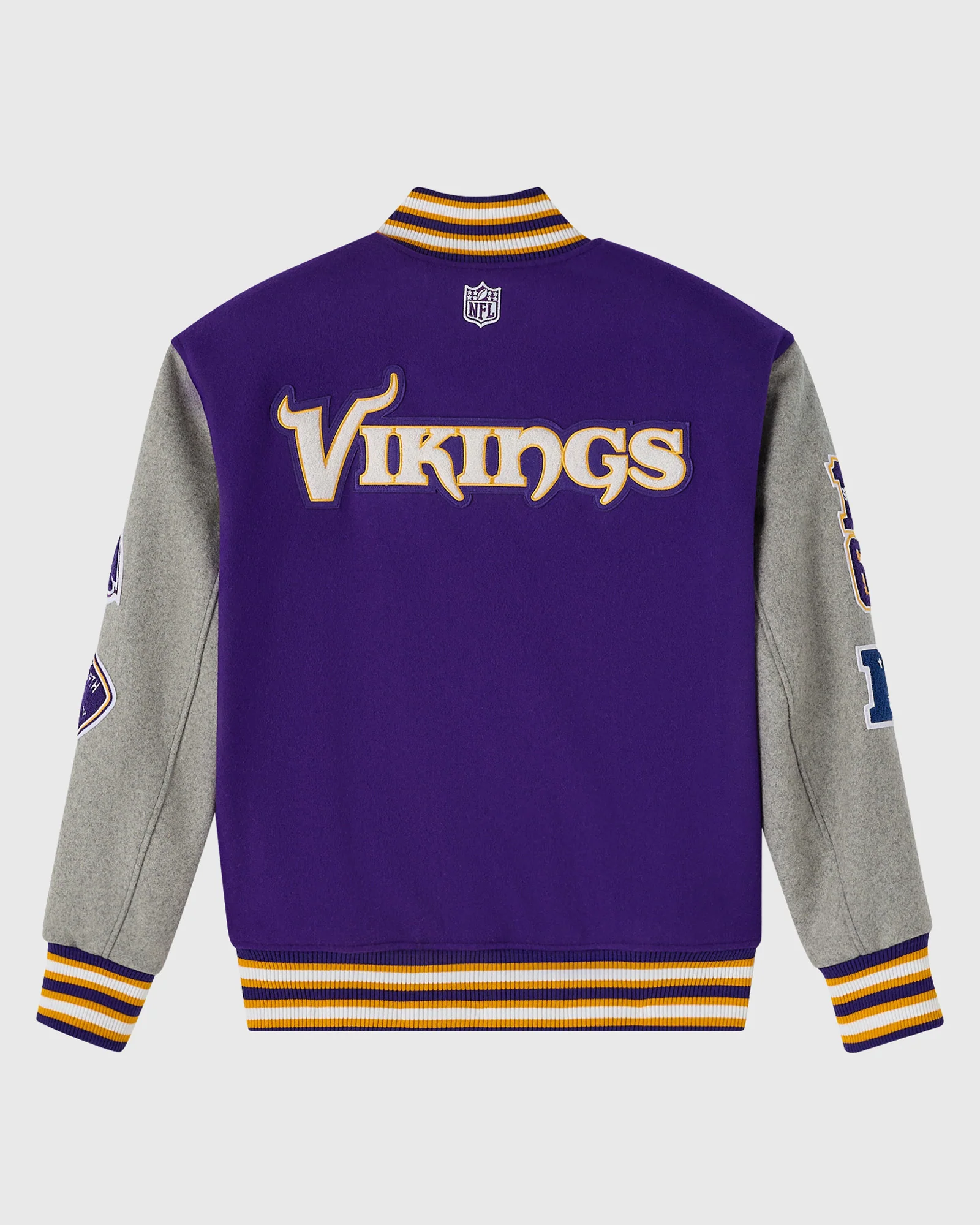 NFL Minnesota Vikings Varsity Jacket - Purple - Image 2