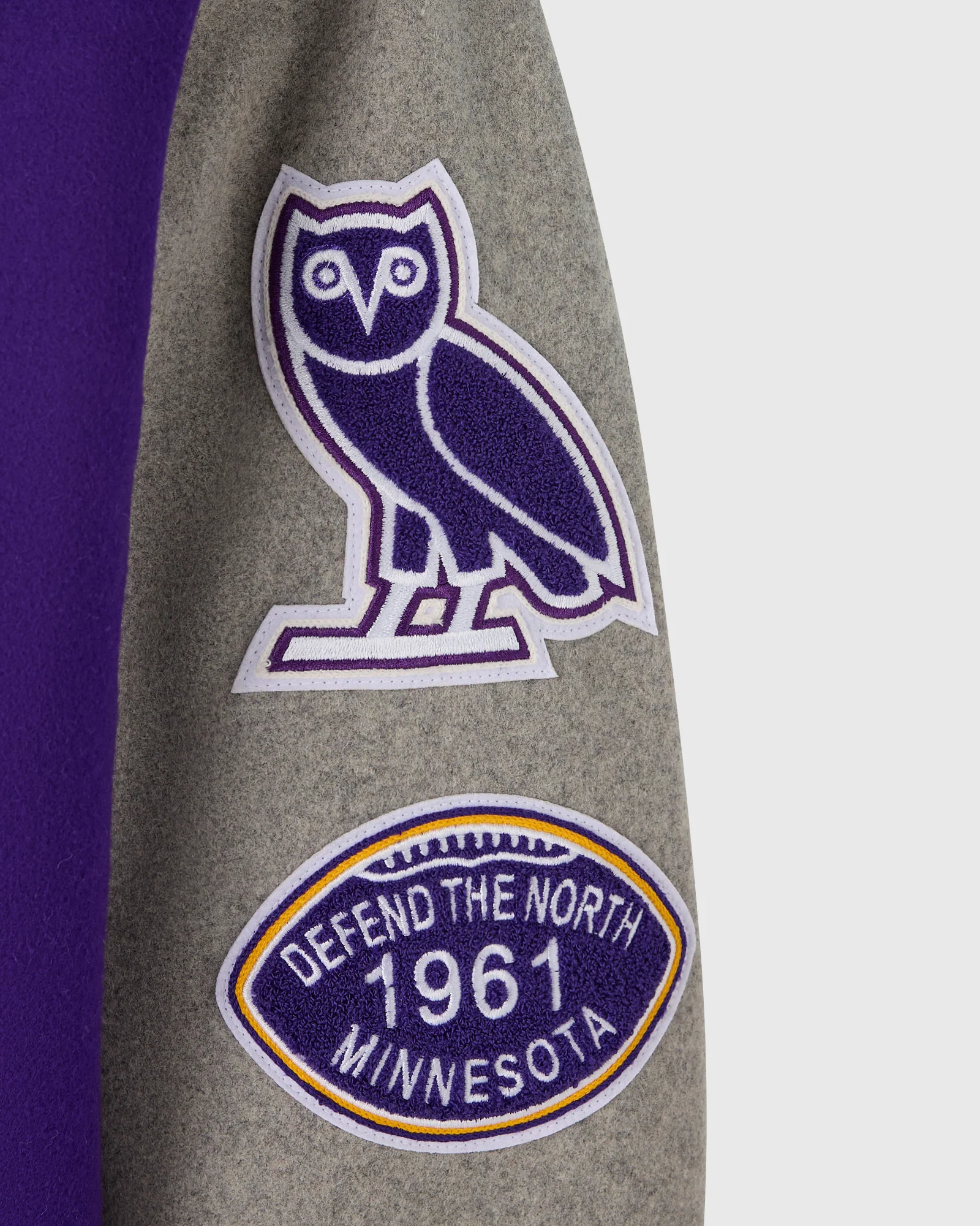 NFL Minnesota Vikings Varsity Jacket - Purple - Image 5