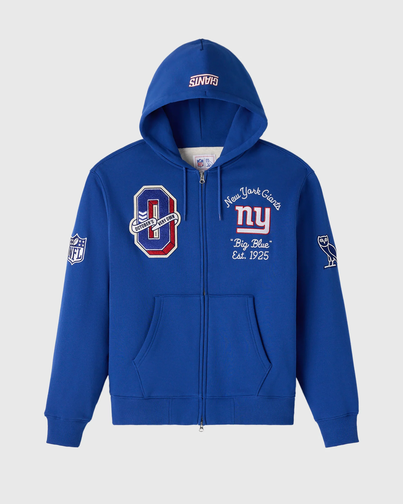 NFL New York Giants Lined Hoodie - Blue