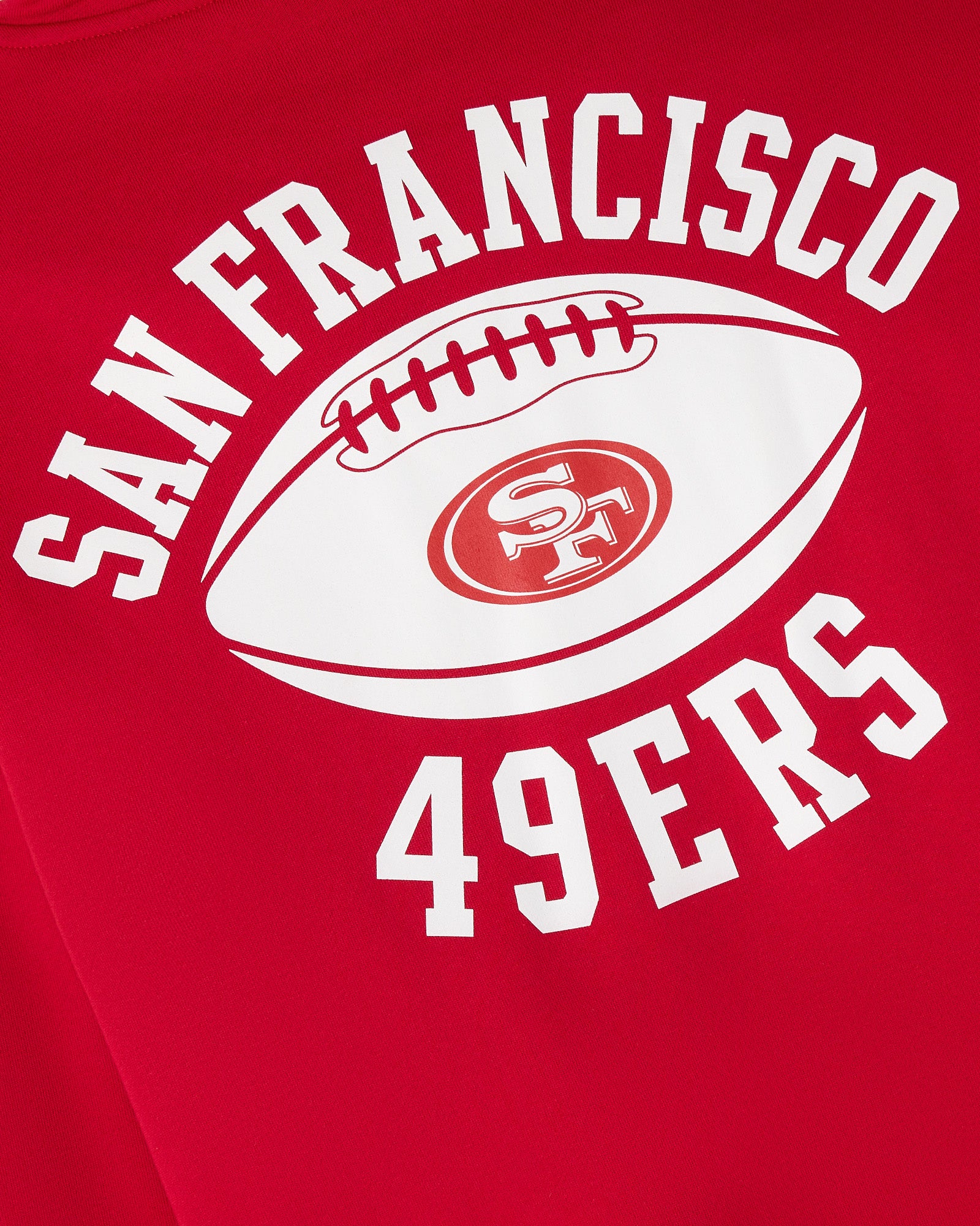 NFL San Francisco 49ers Waffle Lined Hoodie - Red - Image 7