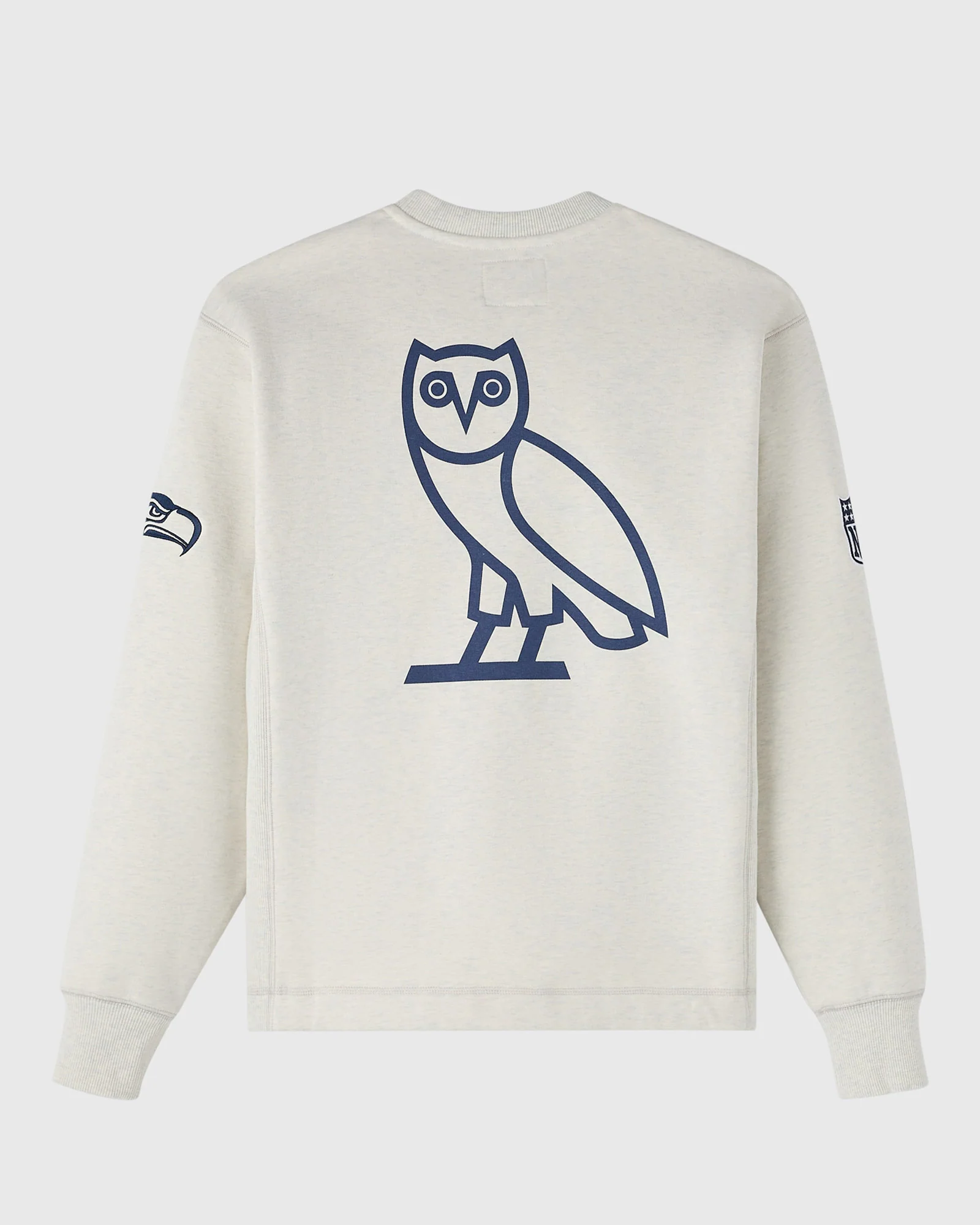 NFL Seattle Seahawks Crewneck - Ash Heather Grey - Image 2