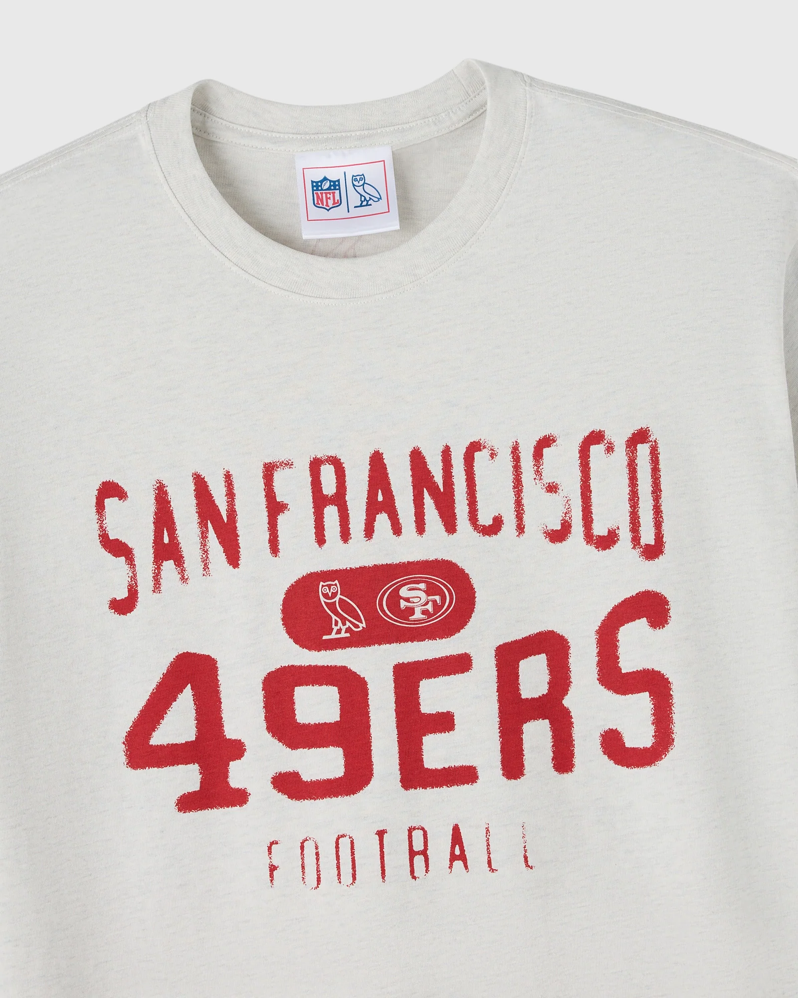 NFL San Francisco 49ers Tee - Ash Heather Grey - Image 2