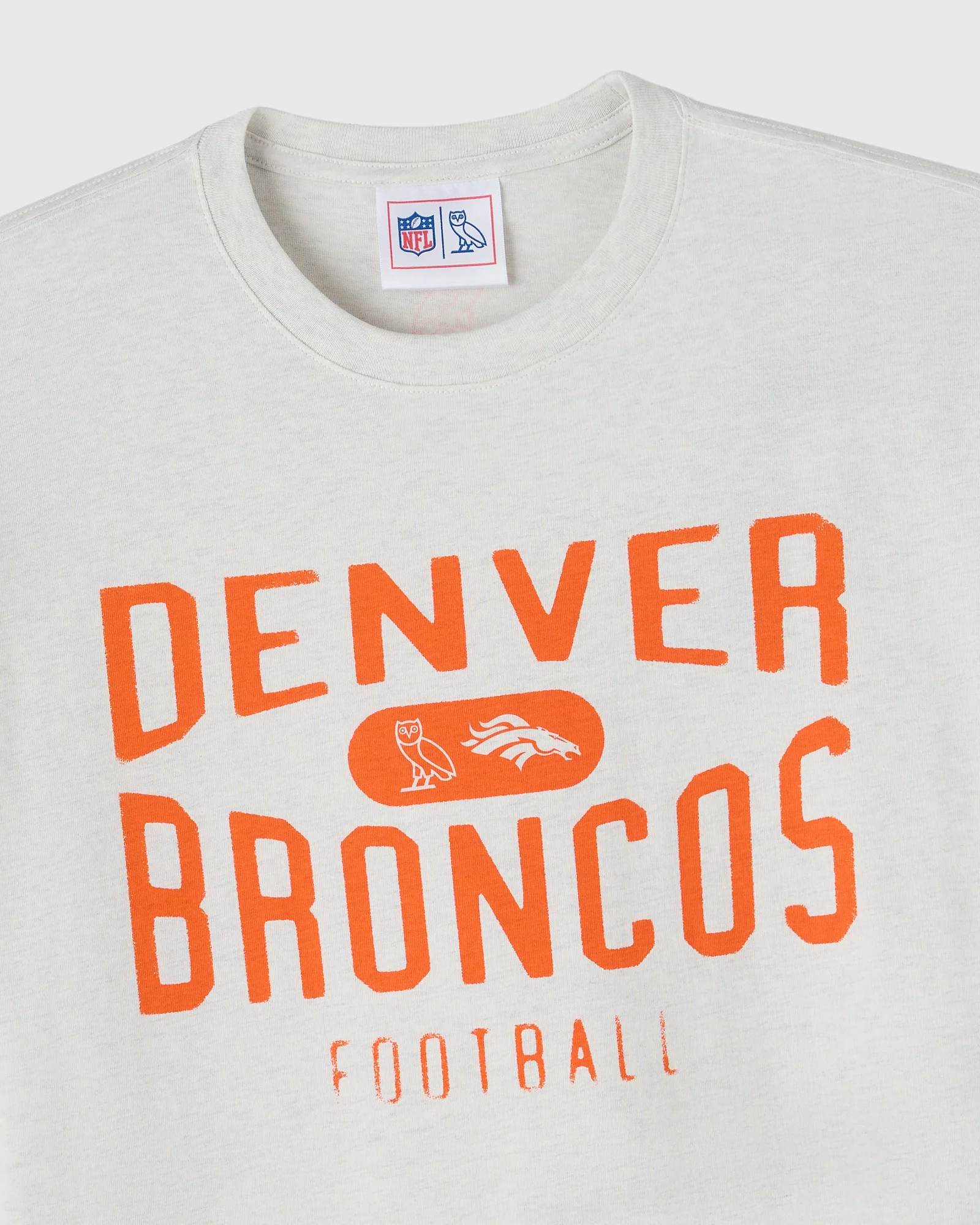 NFL Denver Broncos Tee - Ash Heather Grey - Image 2