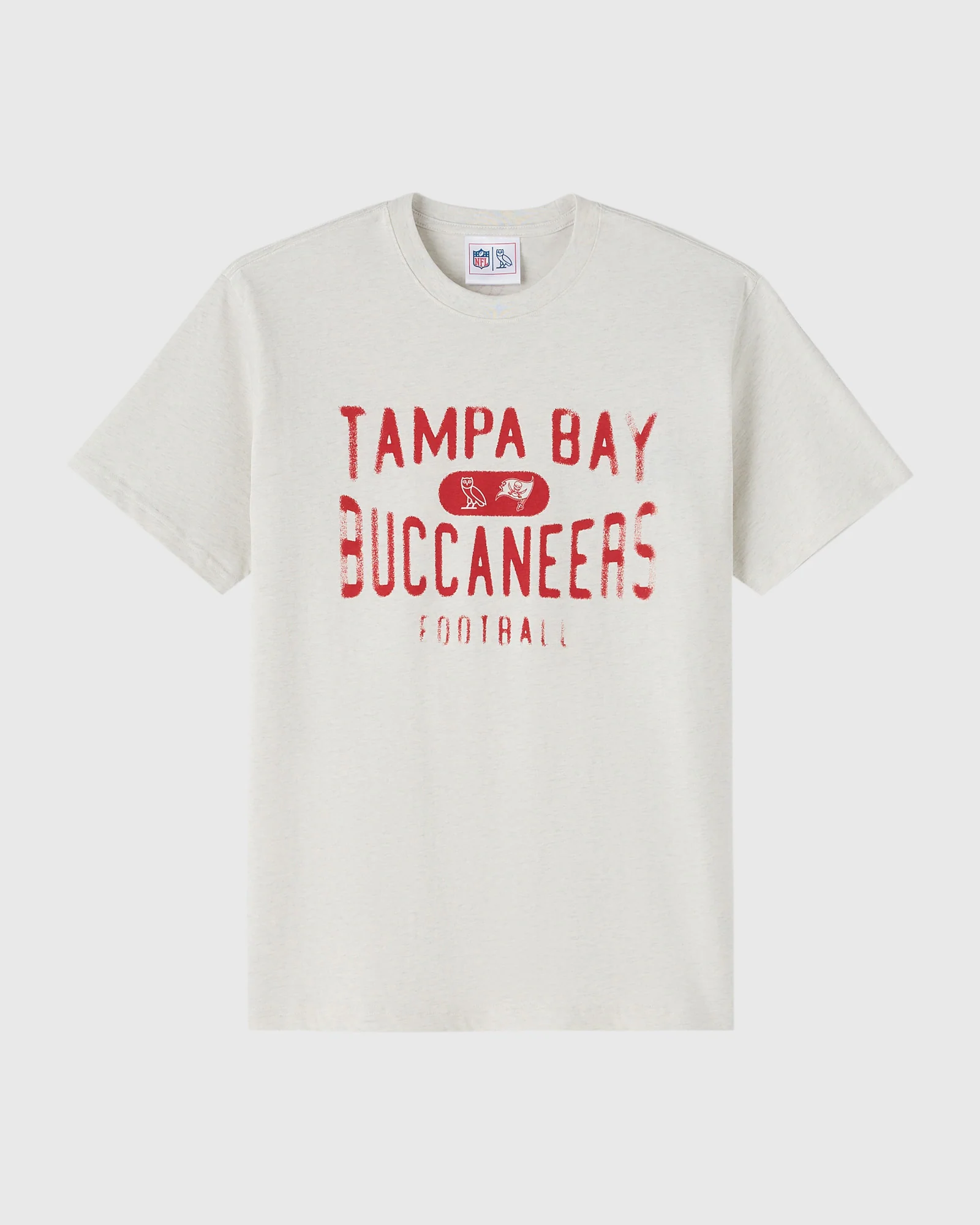 NFL Tampa Bay Buccaneers Tee - Ash Heather Grey
