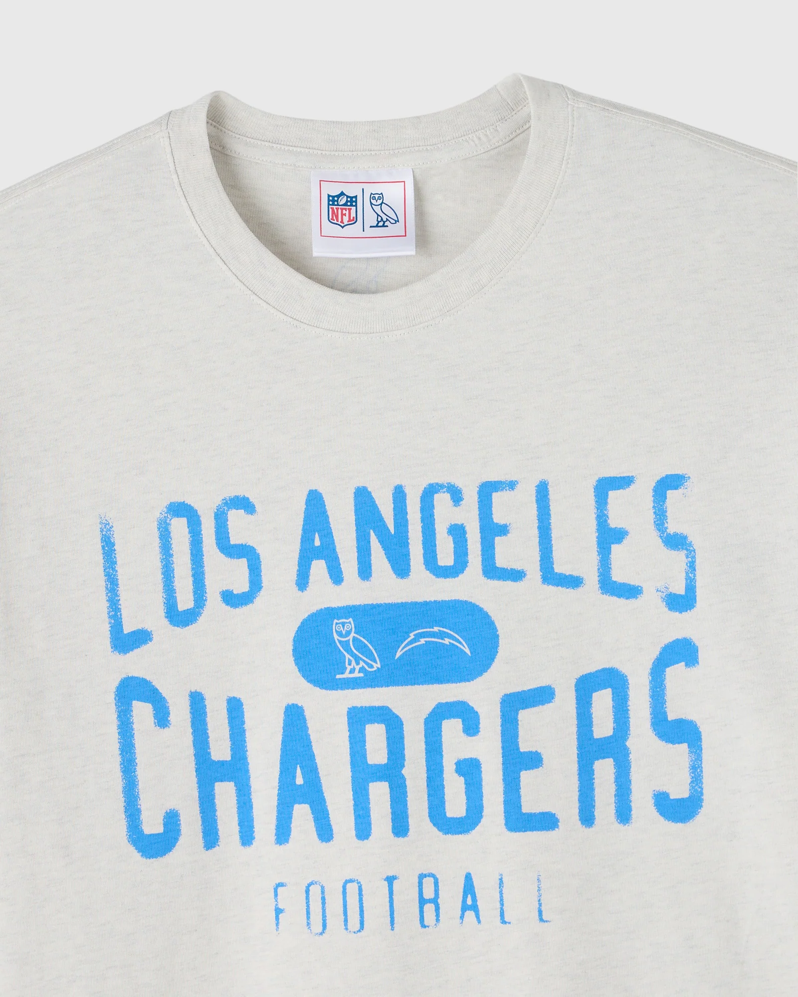 NFL Los Angeles Chargers Tee - Ash Heather Grey - Image 2
