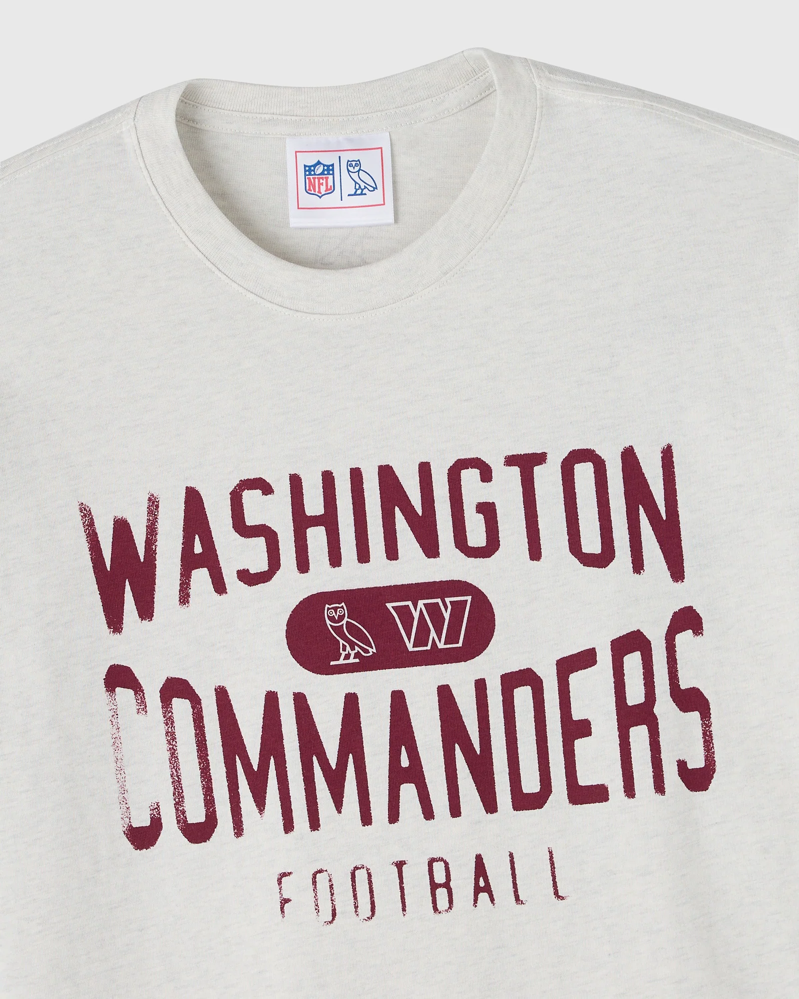 NFL Washington Commanders Tee - Ash Heather Grey - Image 2