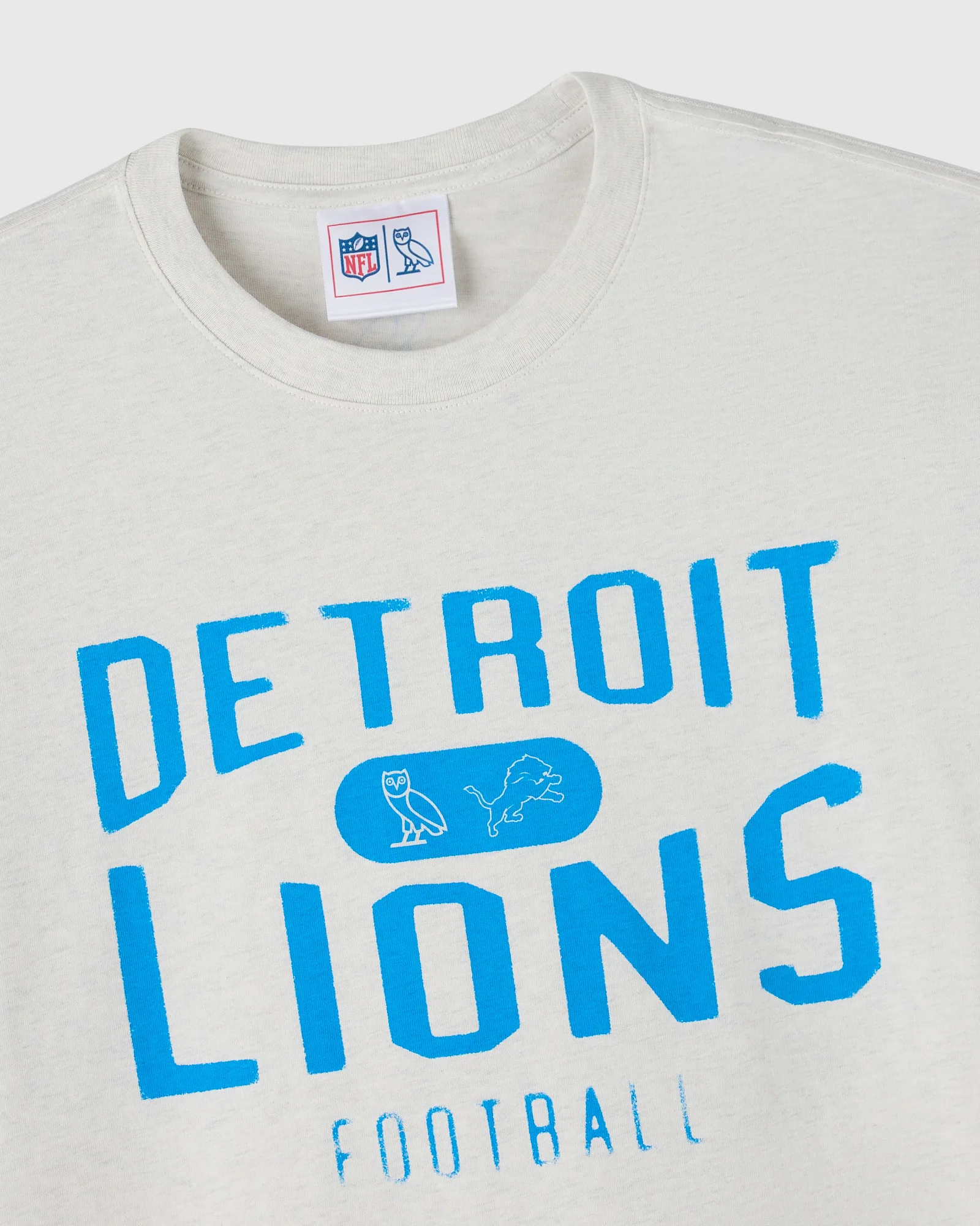 NFL Detroit Lions Tee - Ash Heather Grey - Image 2