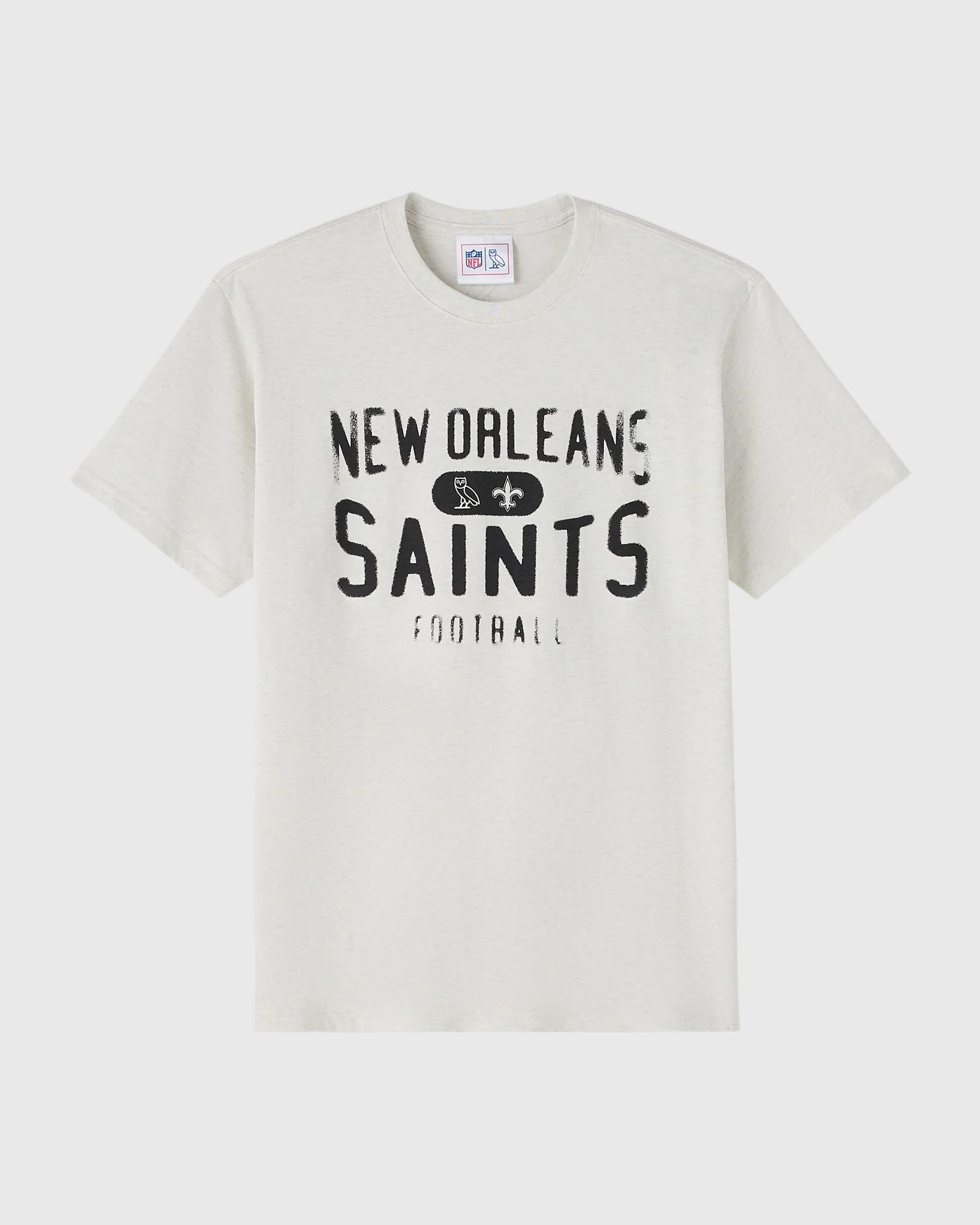 NFL New Orleans Saints Tee - Ash Heather Grey